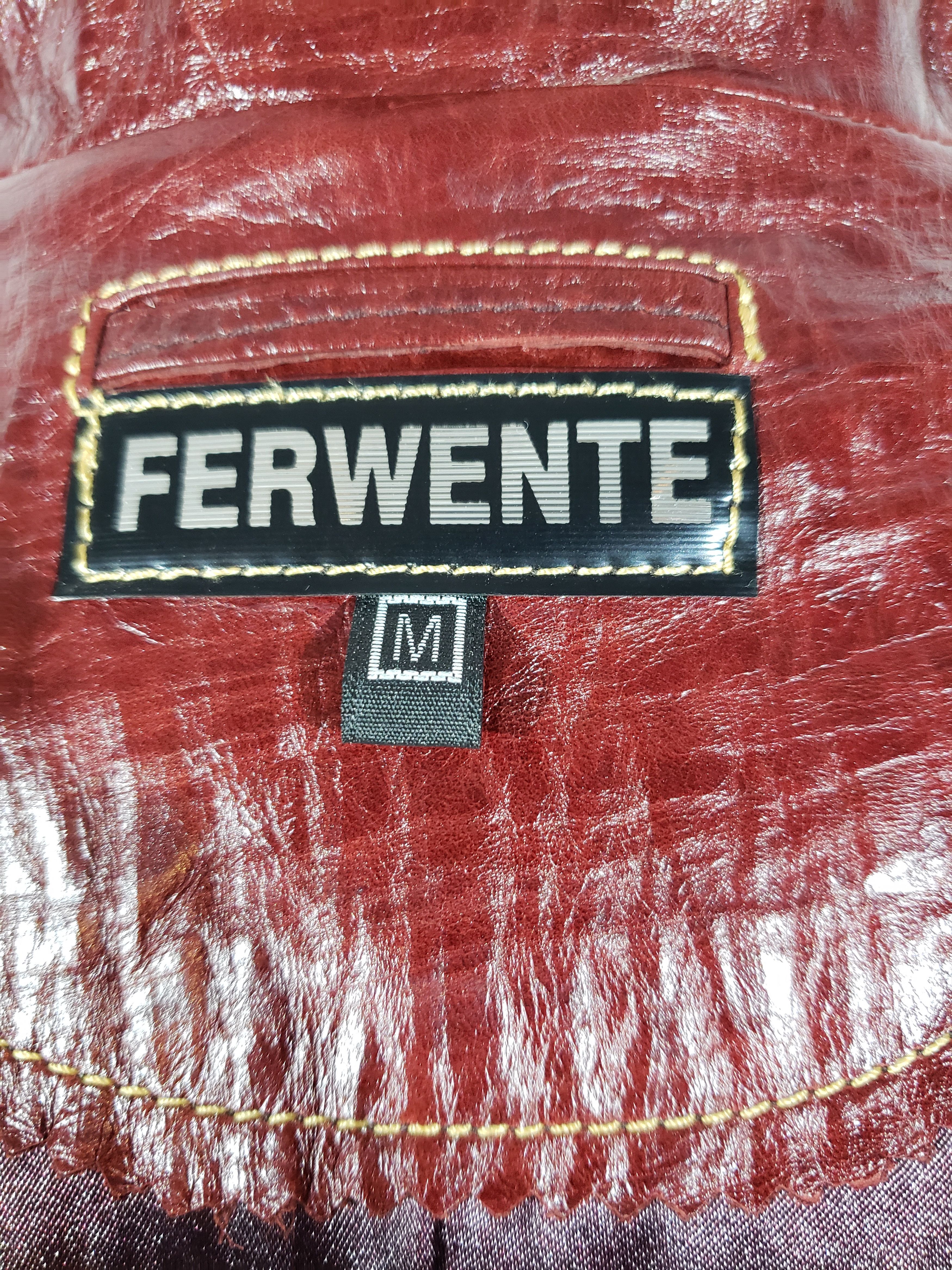 Other Brown women's coat made of genuine leather. Size M / US 6-8 / IT 42-44 - 10 Thumbnail