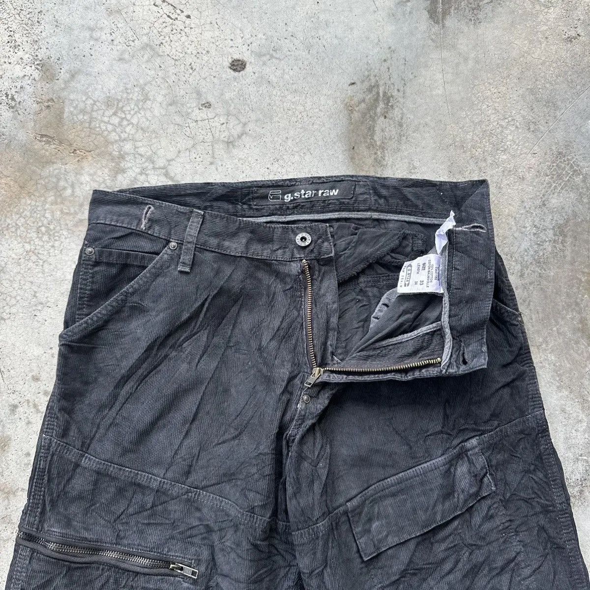 G-Star × Pharrell SICKS!! G-STAR RAW DENIM MULTIPOCKET DOUBLEKNEE ZIPPER LEGS Size US 33 - 9 Thumbnail