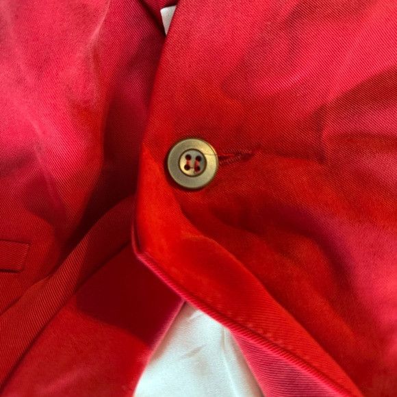 Other Cartonnier Red Velvet Blazer Women’s Size 2 Size XS / US 0-2 / IT 36-38 - 9 Thumbnail