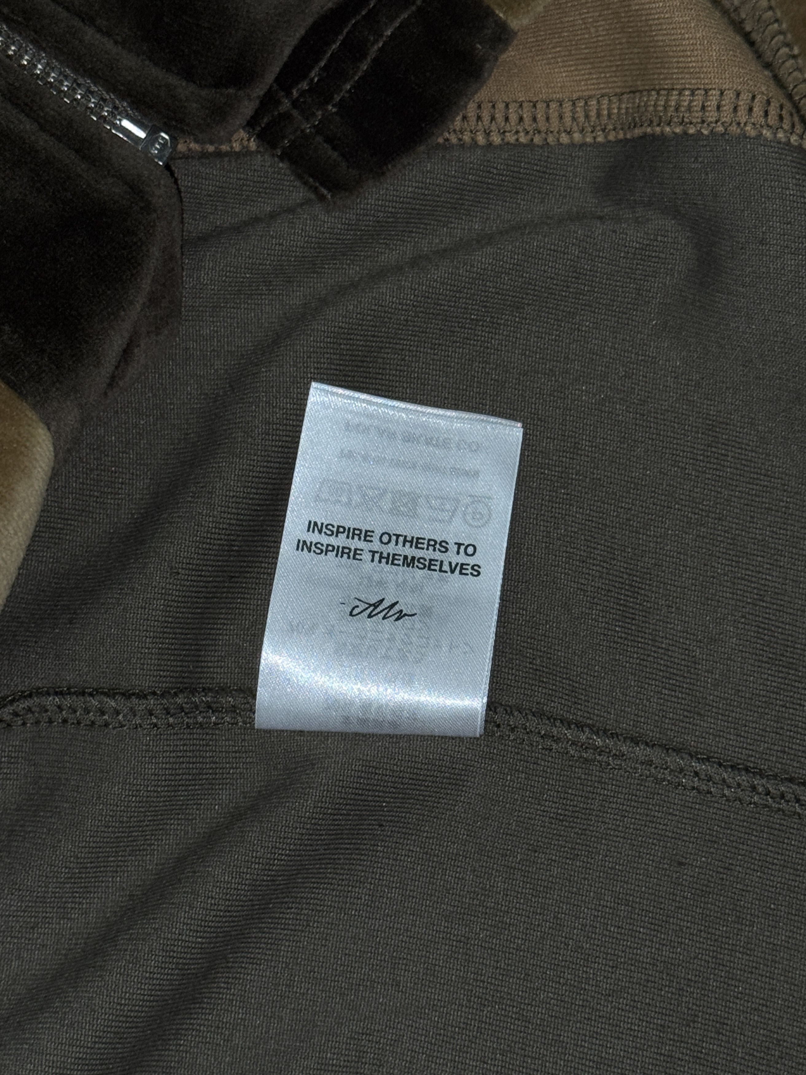 Polar Skate Co. Shirt Polar Skate Co. Vince Zip Velour Brown S Size US S / EU 44-46 / 1 - 9 Thumbnail