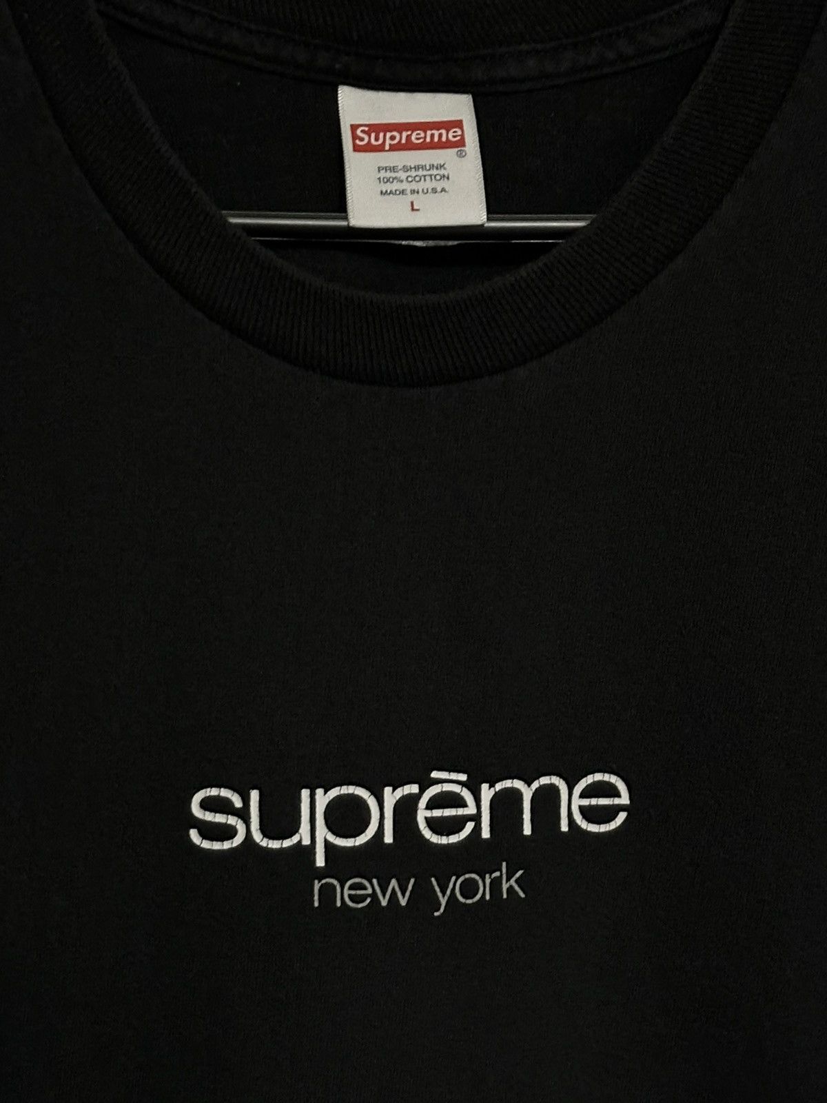 Supreme Supreme Classic Logo Tee Size US L / EU 52-54 / 3 - 2 Thumbnail