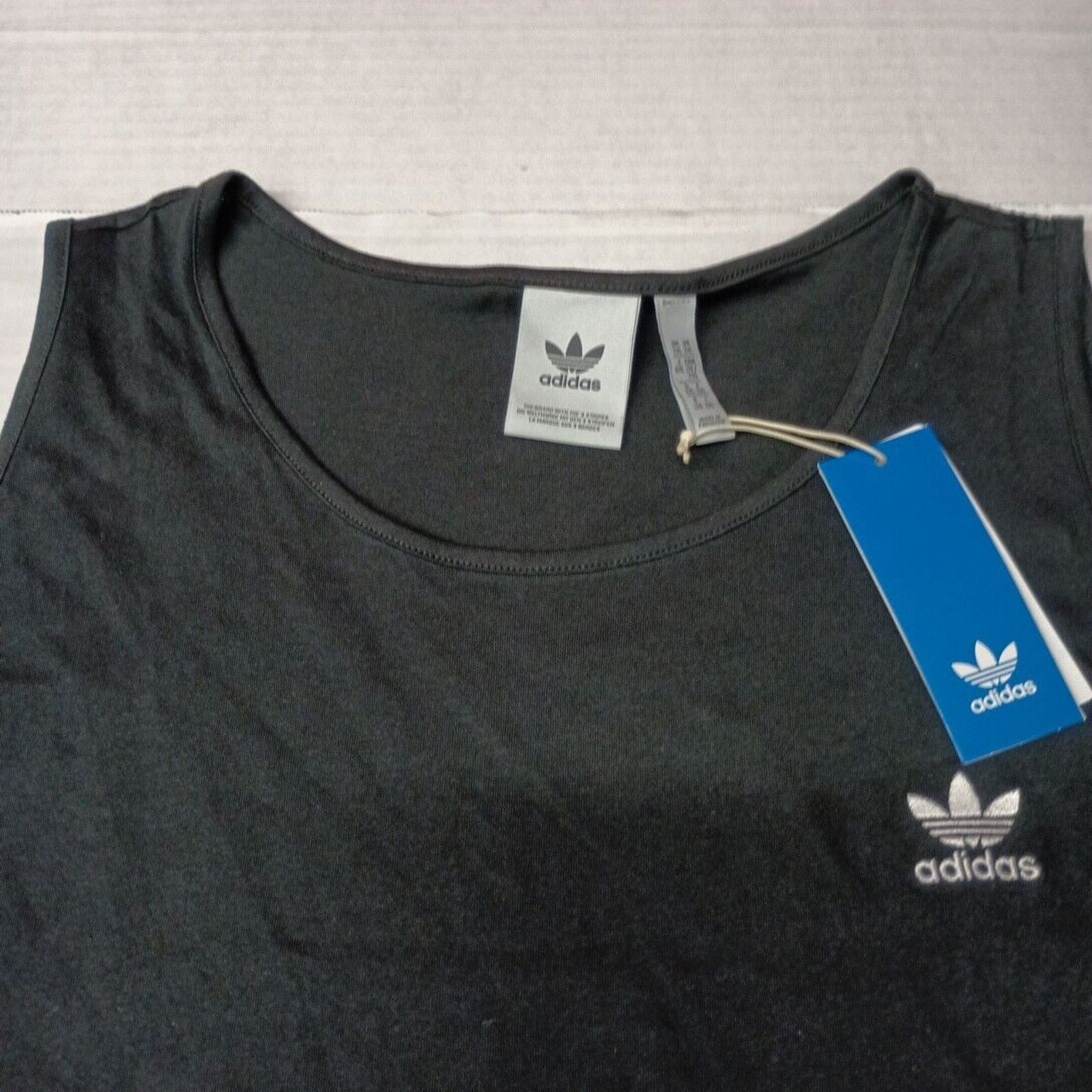 Adidas Adidas Originals Essentials Tank Top Mens 2XL Black Athletic Size US XXL / EU 58 / 5 - 2 Thumbnail