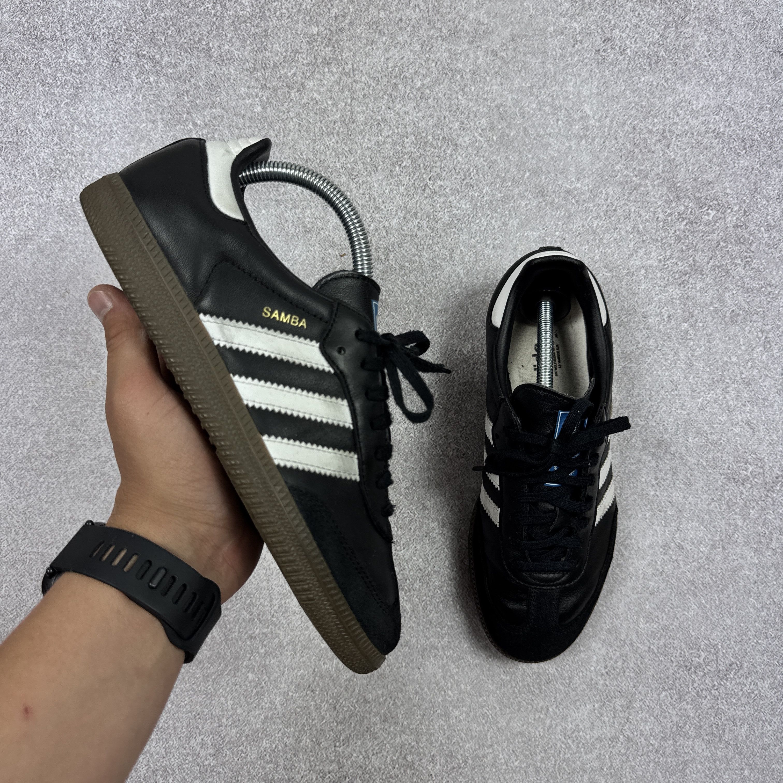 Adidas Adidas Samba Leather Suede Sneakers Trainers Size 38 /23.5cm Size US 8 / IT 38 - 1 Thumbnail