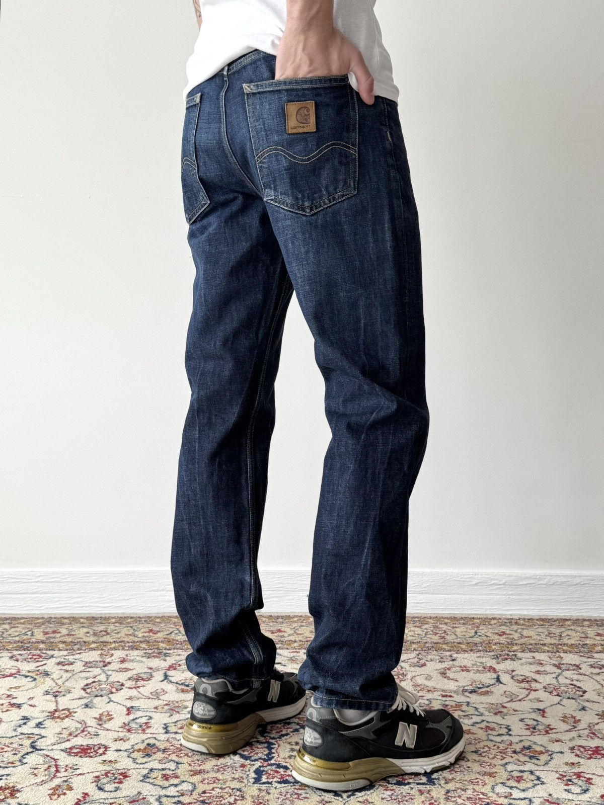 Carhartt × Carhartt Wip × Vintage Vintage Carhartt WIP Marlow Jeans Pants Size US 30 / EU 46 - 1 Thumbnail