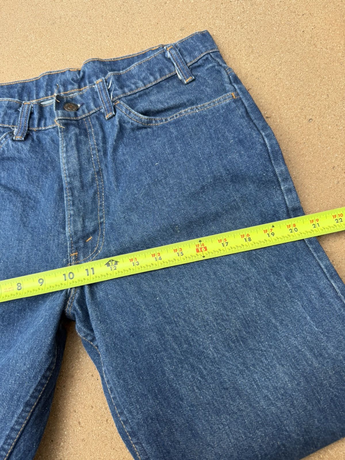 Levi's Vtg 80’s Levi’s 646 Orange Tab Bellbottom Flare Jeans 33x30 Size US 33 - 12 Thumbnail