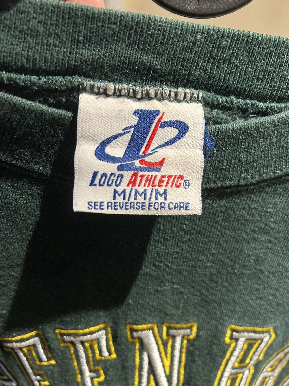 Logo 7 Vintage Logo 7 Green bay Packer Crewneck Size US M / EU 48-50 / 2 - 2 Thumbnail