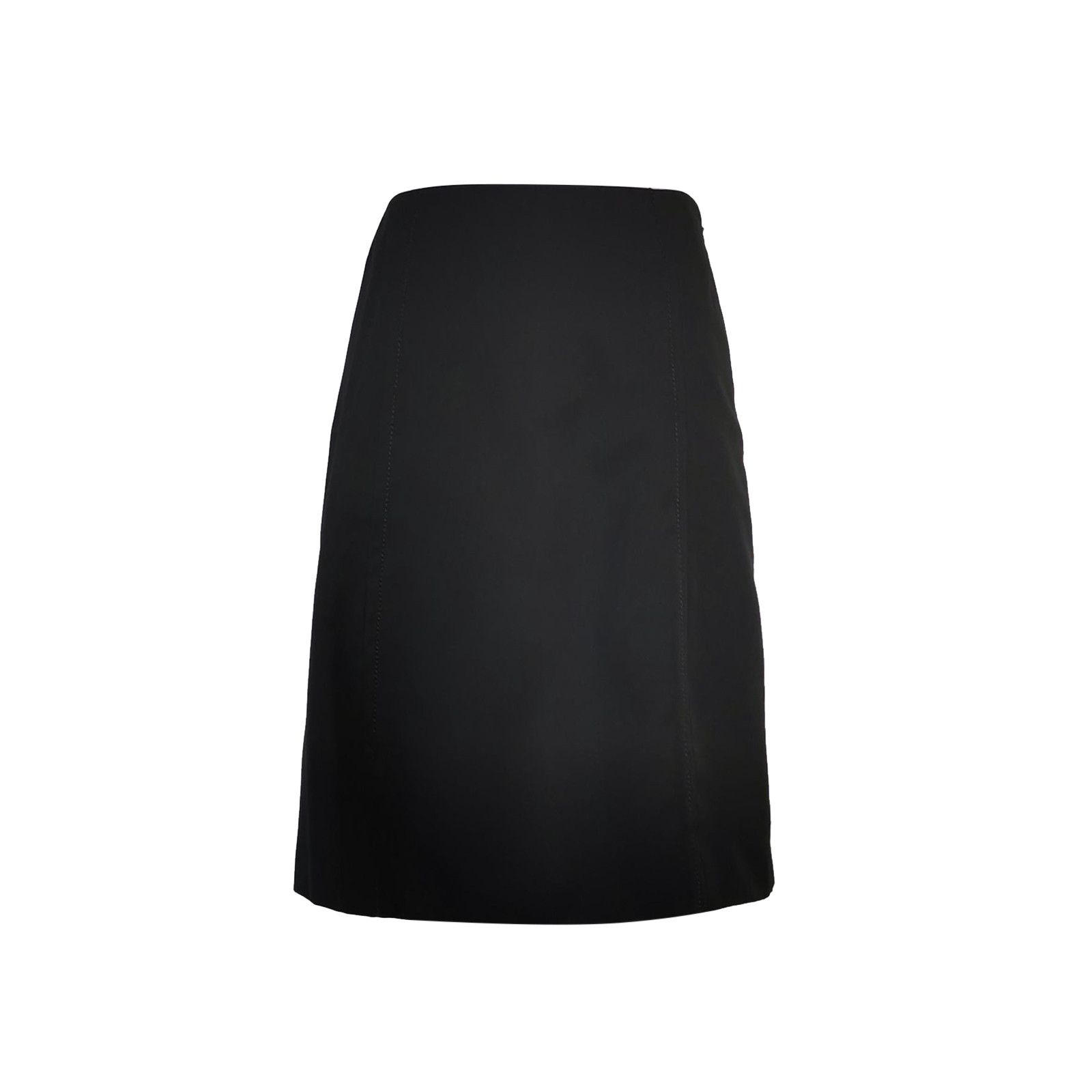 Prada Prada Black Minimalist Skirt Size 40 Size 27" / US 4 / IT 40 - 1 Thumbnail