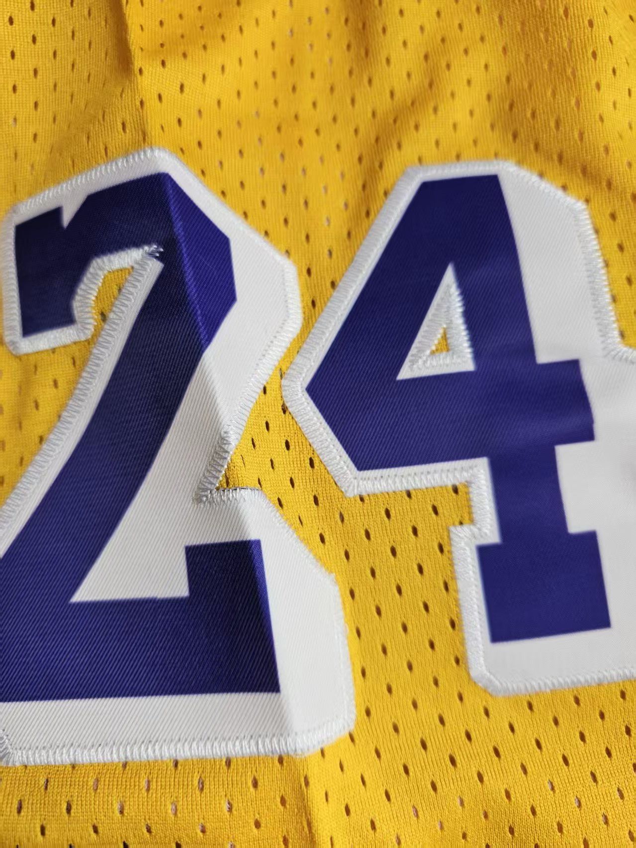 NBA Laker #24 Kobe Bryant Short With Pocket Large Size Size US 36 / EU 52 - 4 Thumbnail