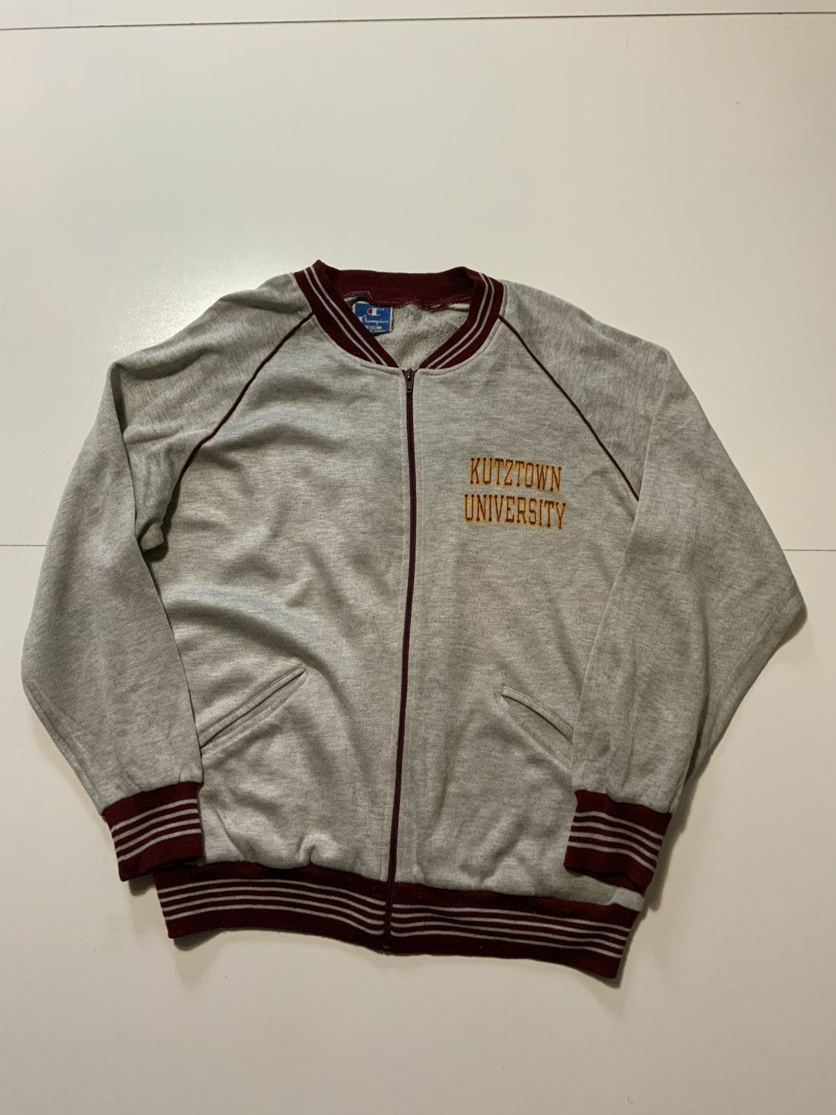 Vintage VTG Champion Kutztown University Golden Bears Track Jacket Size US L / EU 52-54 / 3 - 2 Thumbnail