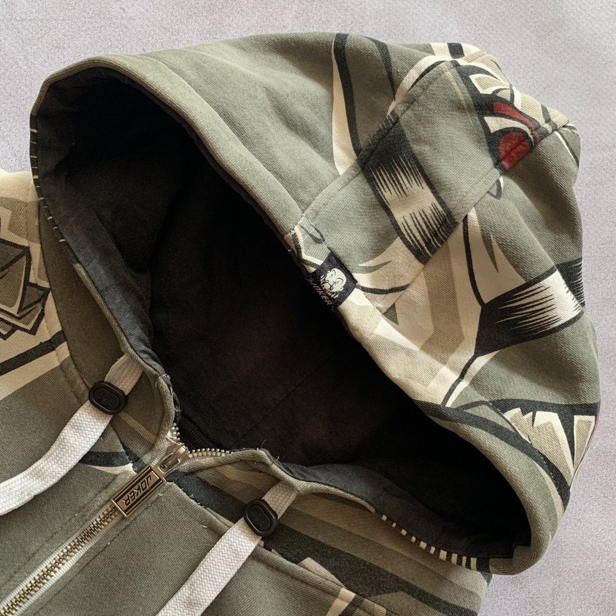 Other Joker Brand Full Print Zip Hoodie | Estevan Oriol Size US M / EU 48-50 / 2 - 4 Thumbnail