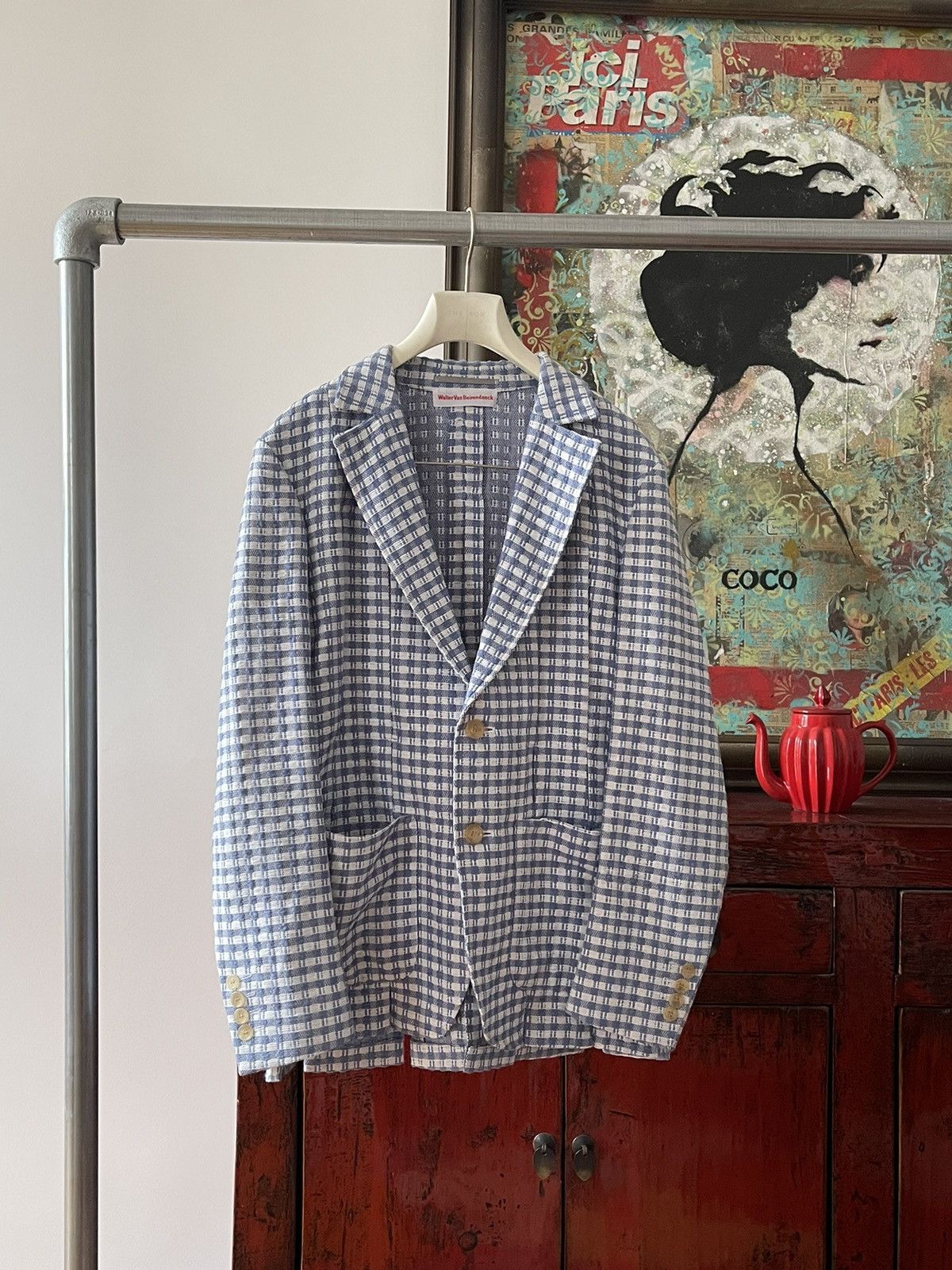 Walter Van Beirendonck Walter Van Beirendonck Cut Out Sample Blazer Size 46R - 1 Thumbnail