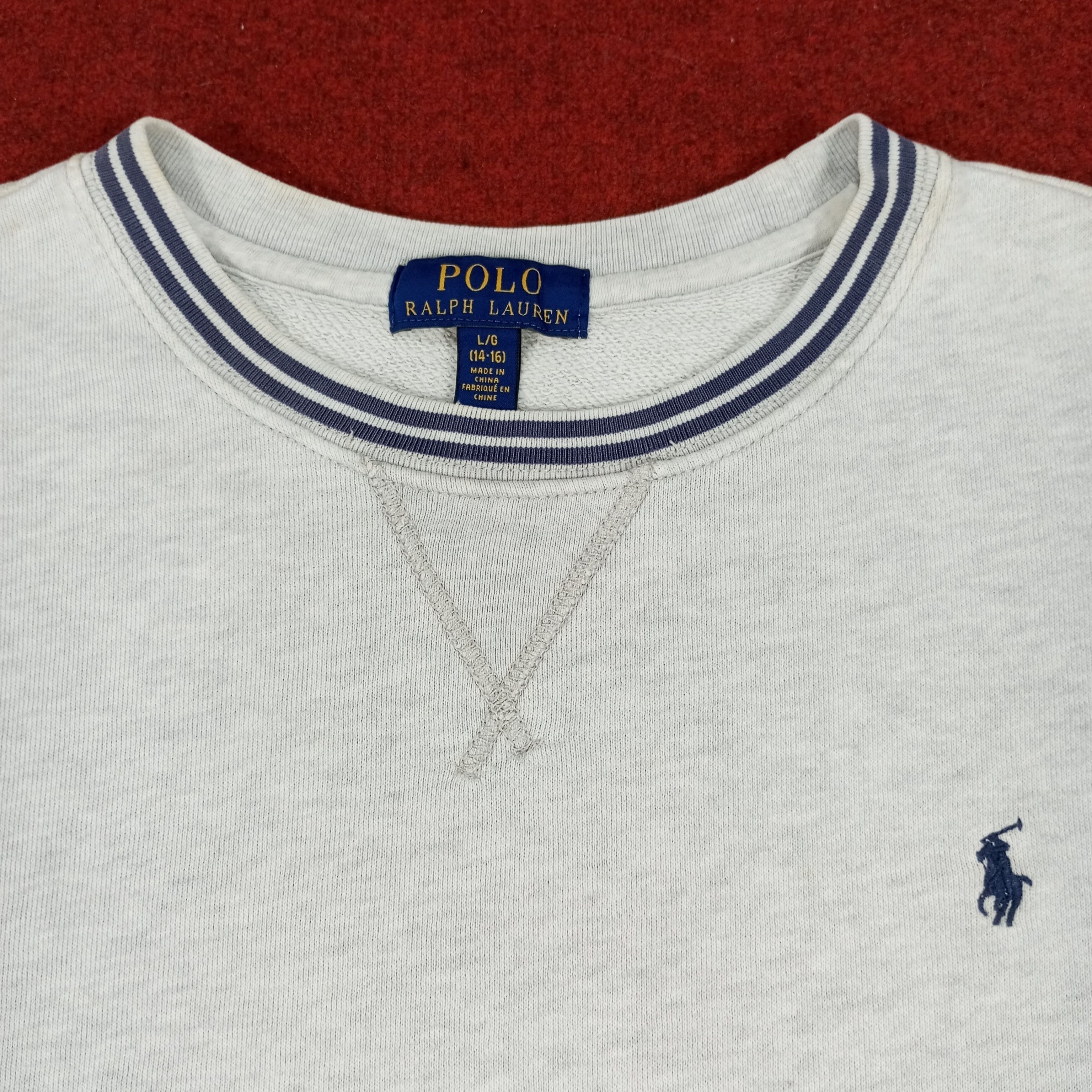 Polo Ralph Lauren × Vintage Polo Ralph Lauren Sweatshirt Fashion Brand Size US M / EU 48-50 / 2 - 2 Thumbnail