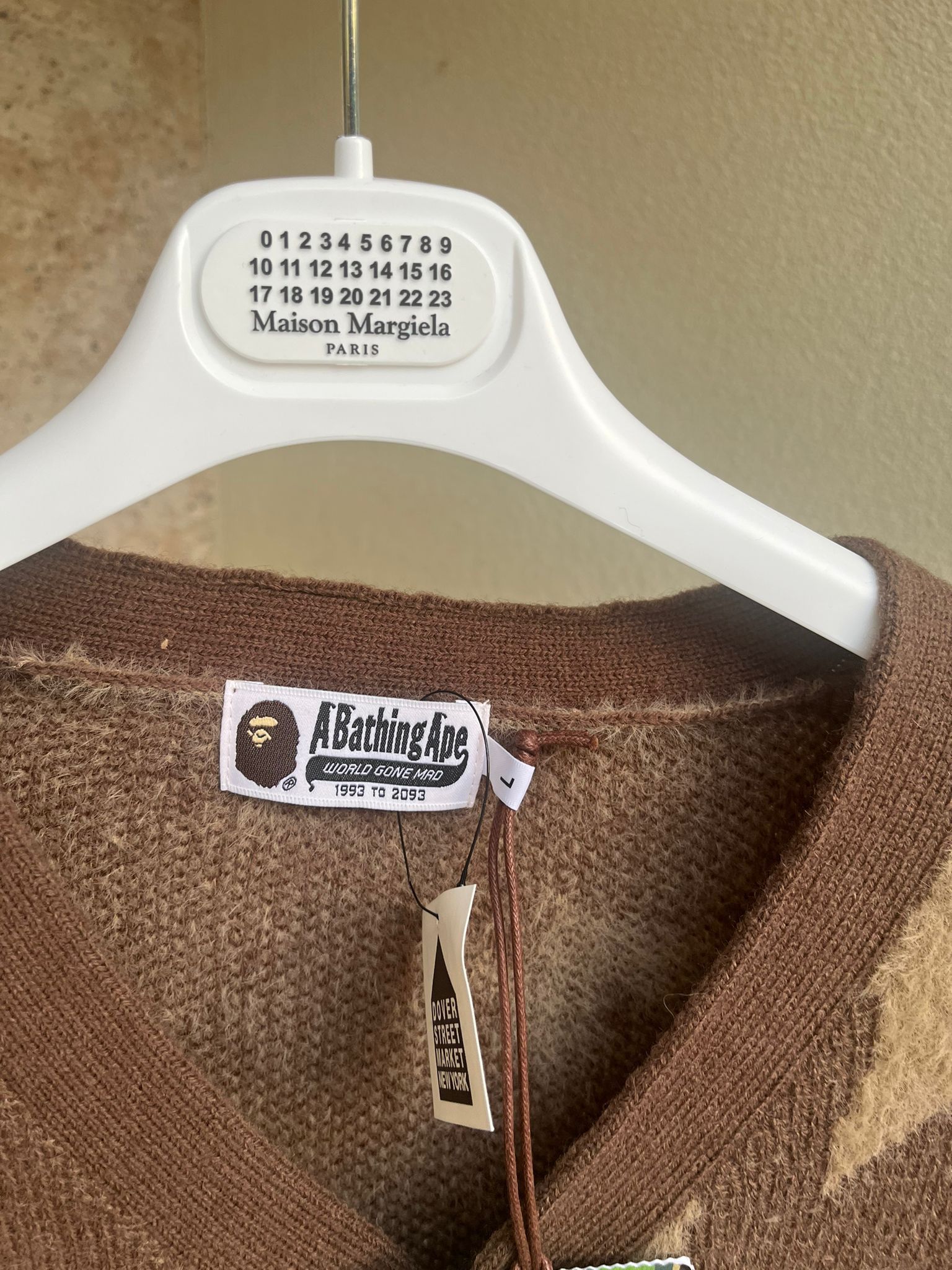 Bape Star Pattern Relaxed Cardigan Size US L / EU 52-54 / 3 - 9 Thumbnail