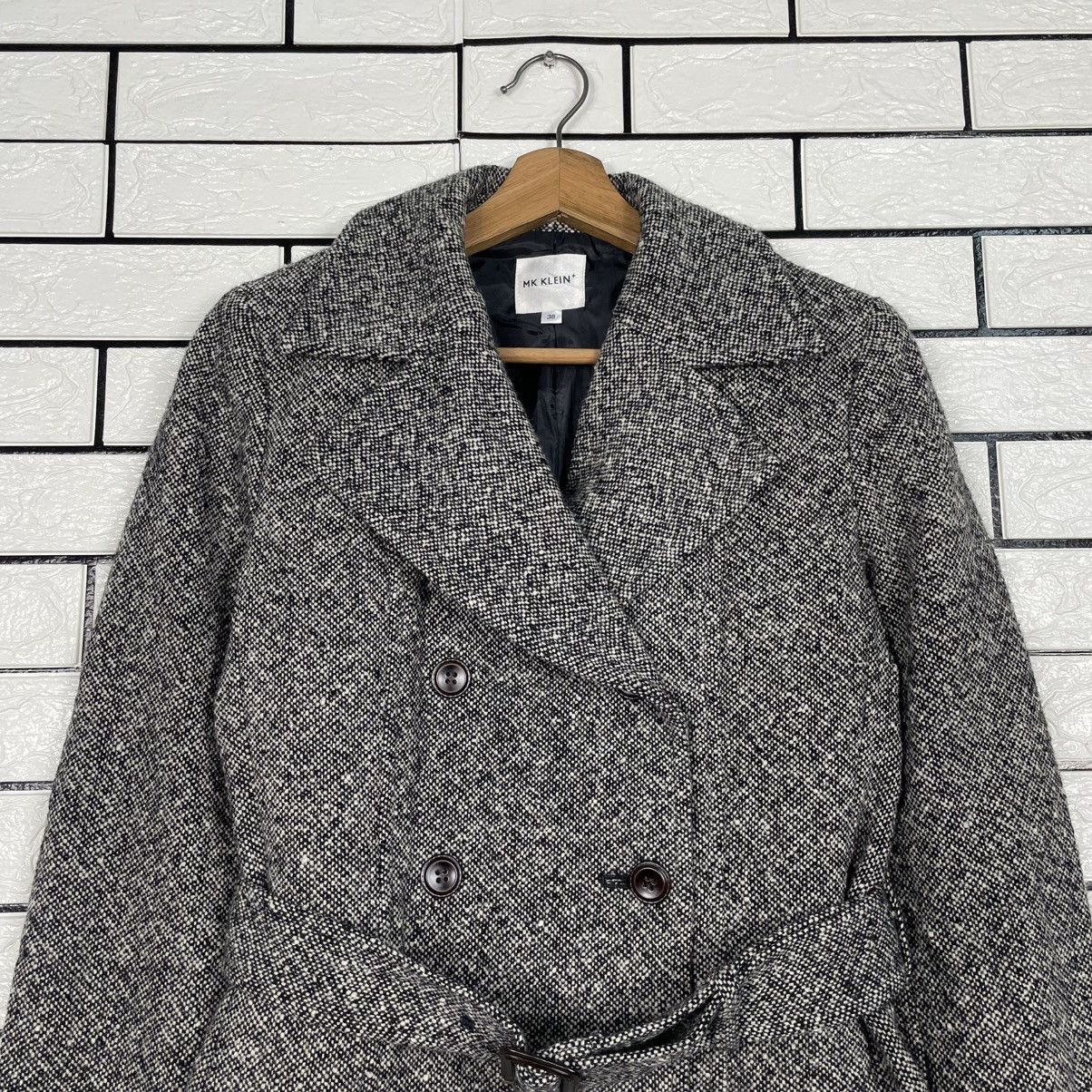 Michel Klein MK Klein Double Breasted Houndstooth Jacket Size S / US 4 / IT 40 - 2 Thumbnail
