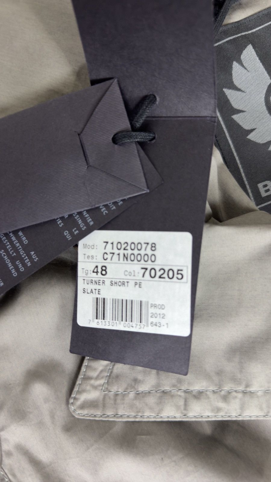Belstaff Belstaff Turner Short Slate Size US M / EU 48-50 / 2 - 11 Thumbnail
