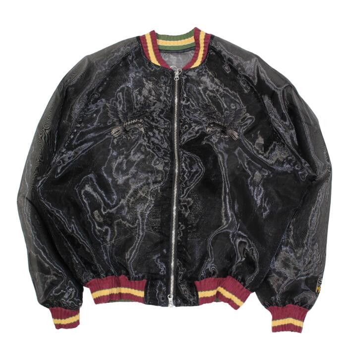 Kapital Kapital Sheer Pearl Mosquito Guard Jacket Crow and Skull Size US XL / EU 56 / 4 - 2 Thumbnail