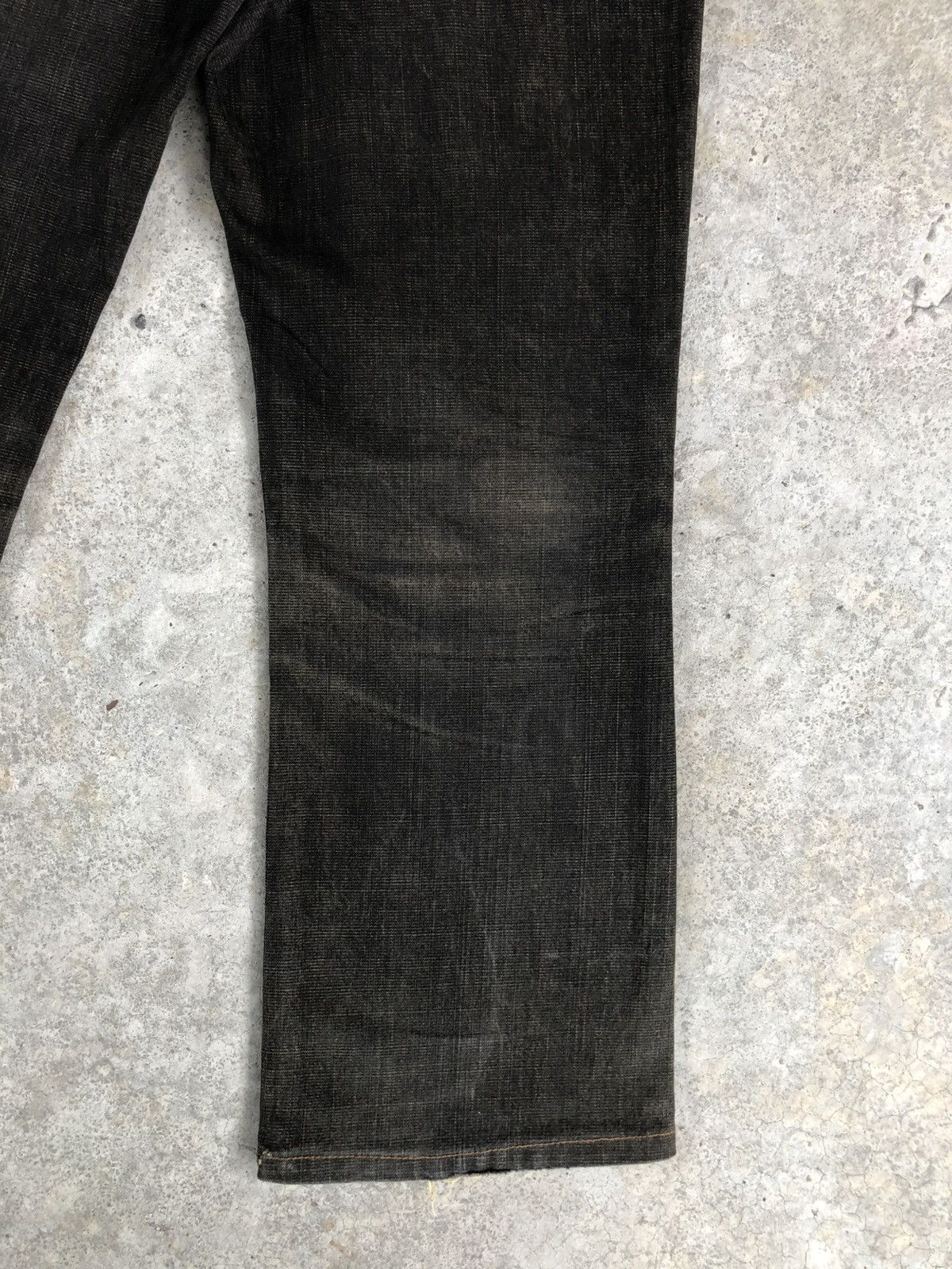 If Six Was Nine × Japanese Brand Japanese Crosbec Flared Jeans Distressed Denim Size US 30 / EU 46 - 12 Thumbnail