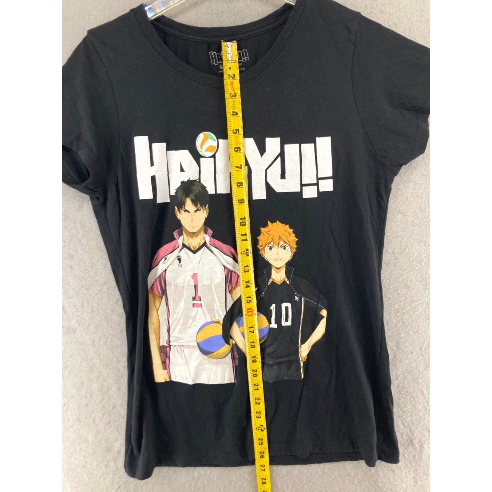 Vintage Haikyu Anime Womens Black T Shirt Extra Large XL Size XL / US 12-14 / IT 48-50 - 3 Thumbnail