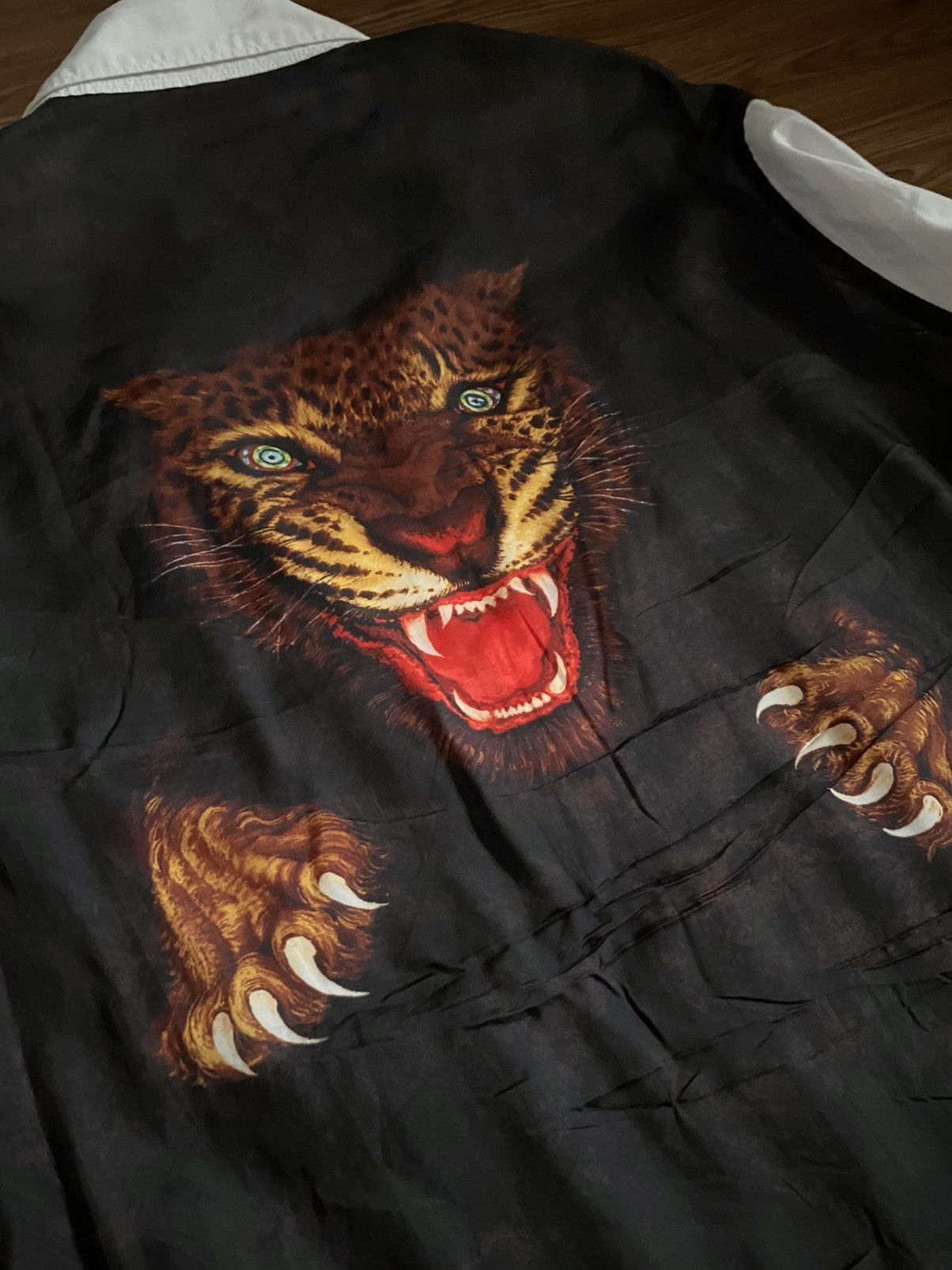 Yohji Yamamoto Yohji Yamamoto Pour Homme Yuzen Dyed Animal Print Vest Shirt Size US M / EU 48-50 / 2 - 2 Thumbnail