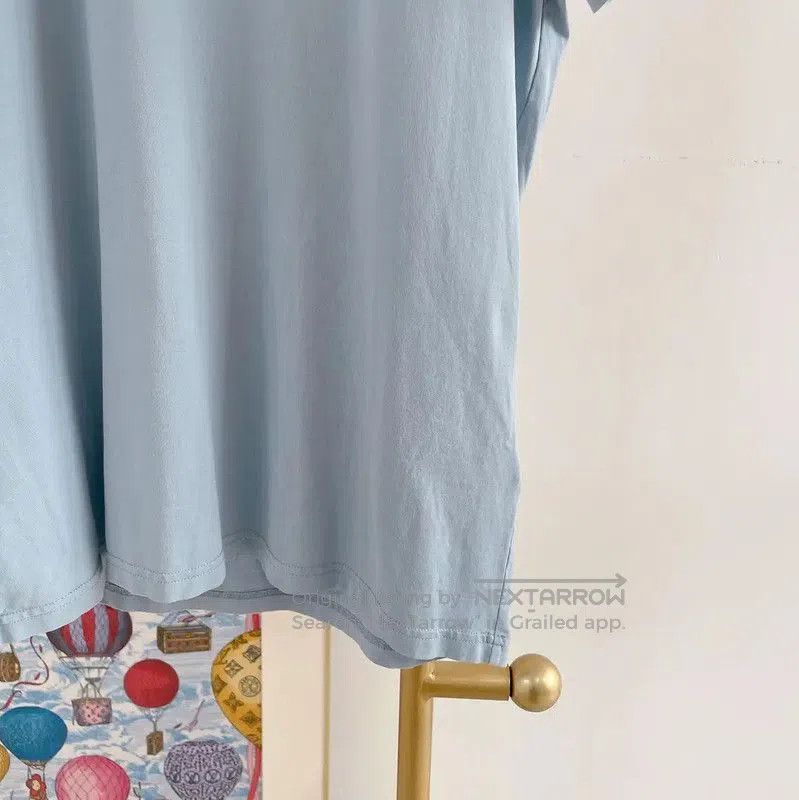 Givenchy Blue Cotton Short Sleeve T-Shirt .