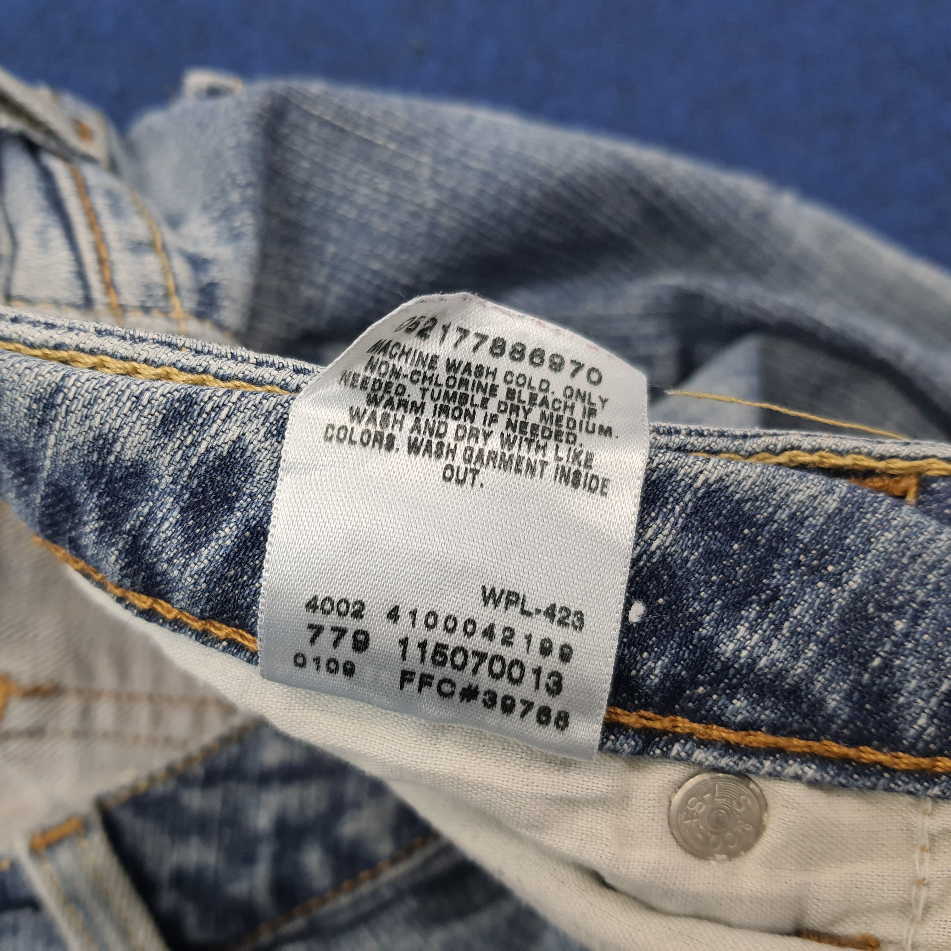 Levi's Vintage Levi's 524 Jeans Too Superlow Jeans C244N9 Size 35" - 9 Thumbnail