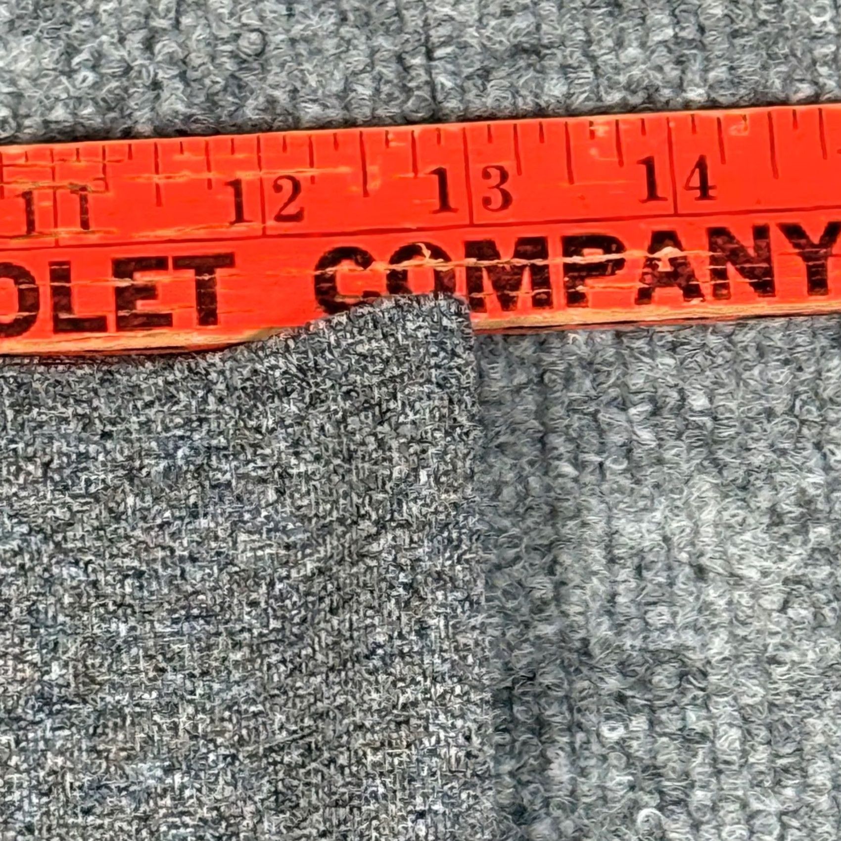 Vintage Womens Small Heather Grey Knit Leggings Athleisure Lounge Pants Activewear 26x25 Size 28" / US 6 / IT 42 - 7 Thumbnail