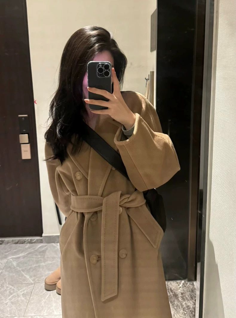 Max Mara Max Mara 101801 Camel Coat Size M / US 6-8 / IT 42-44 - 9 Thumbnail