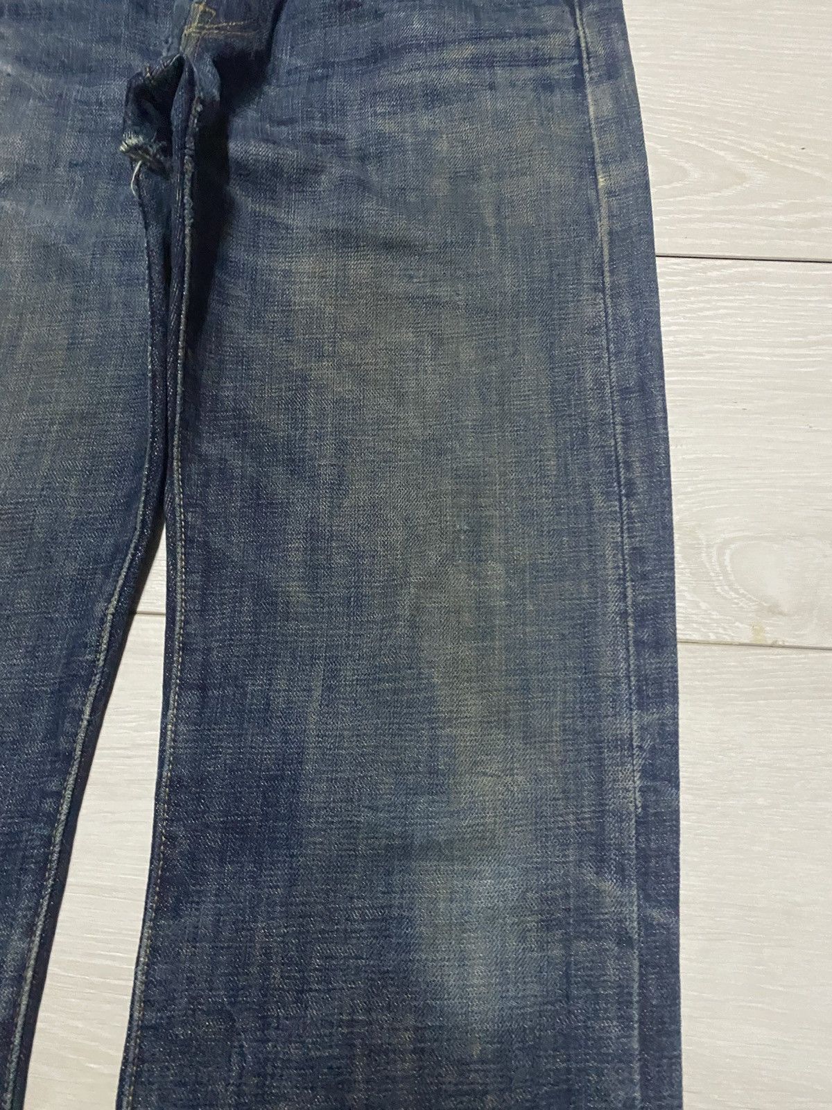 Levi's Vintage Levis 501 Y2K Mud Wash Distressed Loose Jeans Size US 30 / EU 46 - 8 Thumbnail