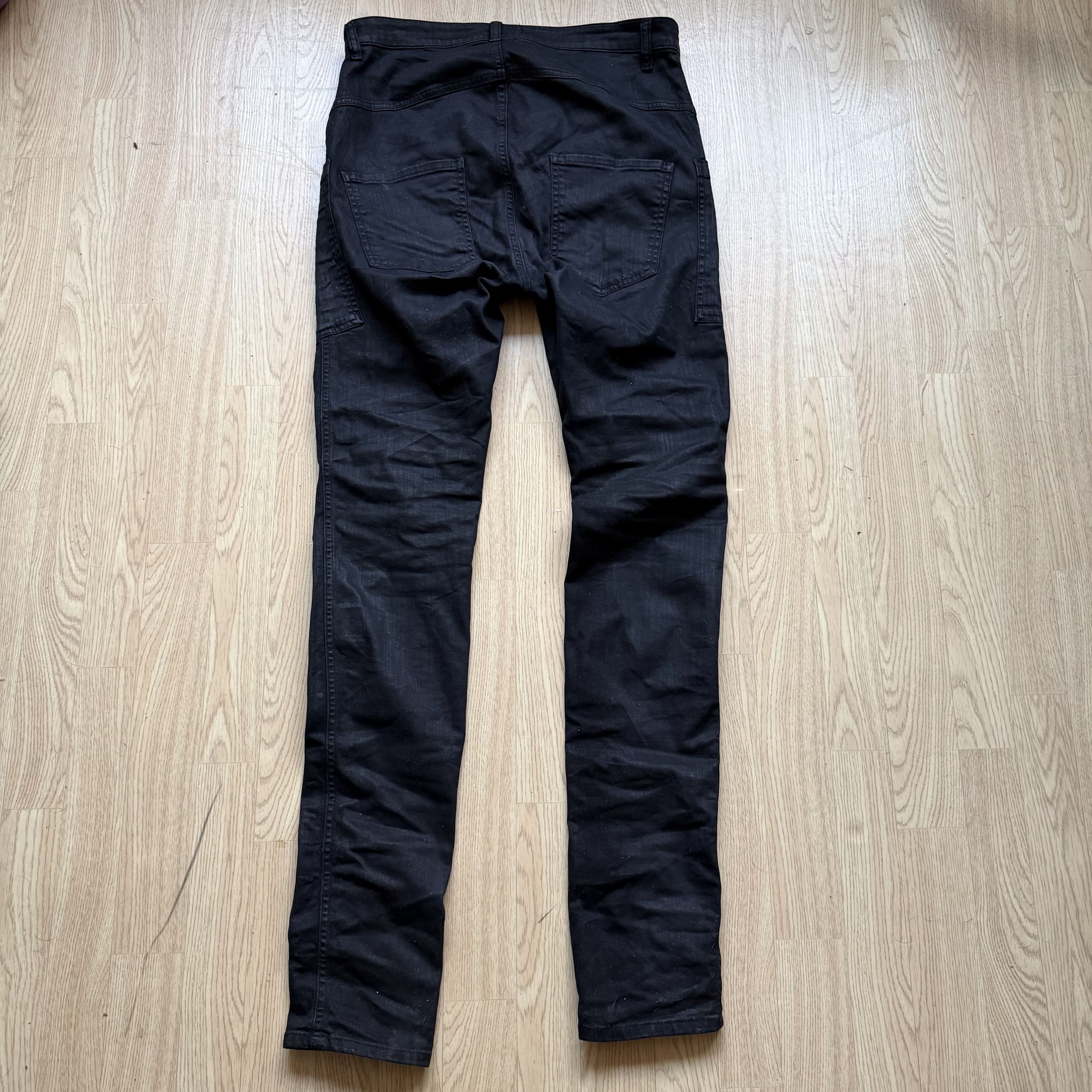 Nostra Santissima Waxed Denim Size US 30 / EU 46 - 2 Thumbnail