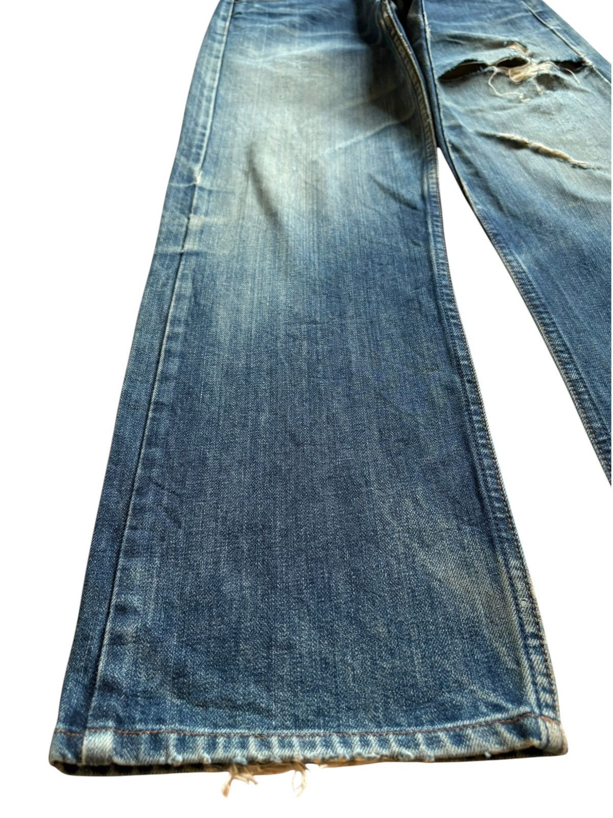 Levi's Vintage 90s Levis 512 Mud Wash Distressed Loose Jeans Size US 28 / EU 44 - 6 Thumbnail