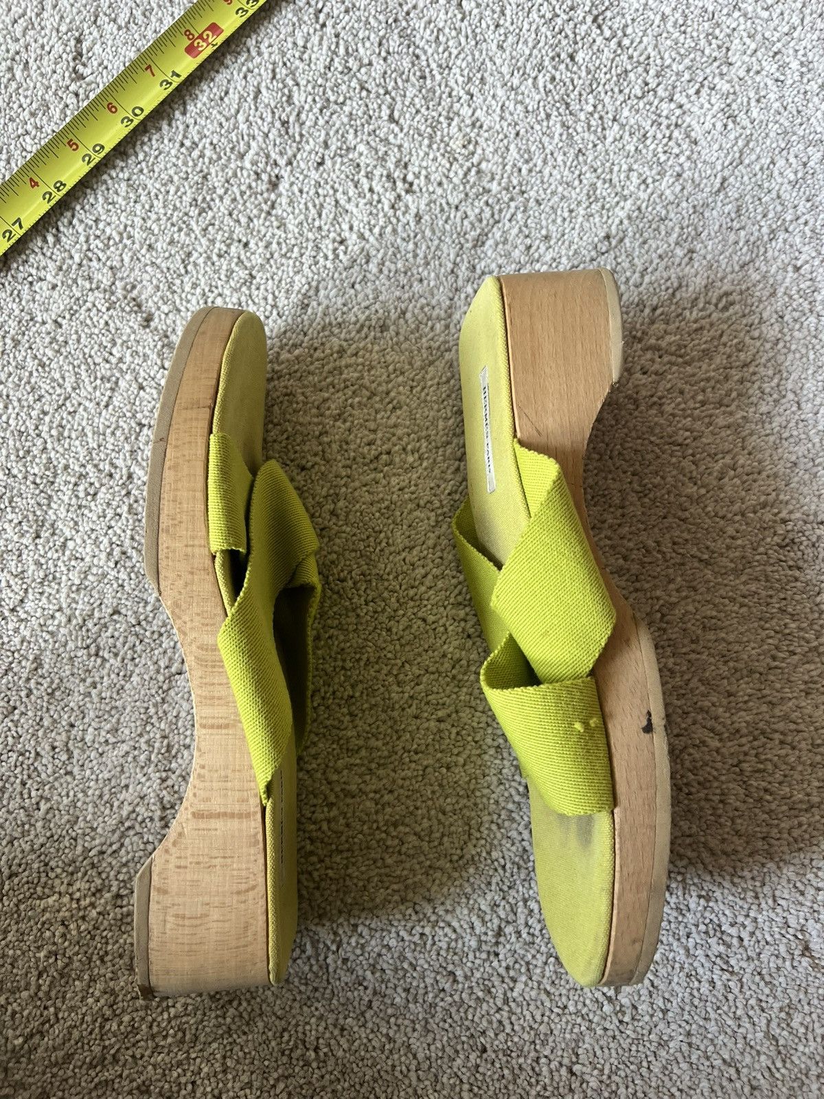 Hermes Hermès Margiela Era Runway Wood sandals Size US 8 / IT 38 - 6 Thumbnail