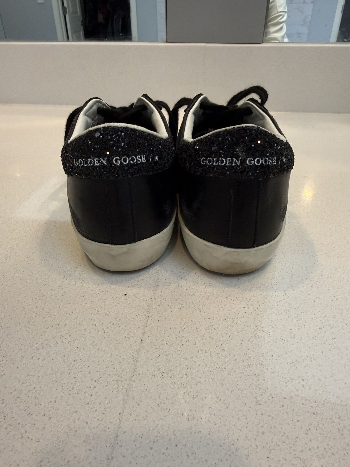 Golden Goose Limited Edition Black Superstar Size US 6 / IT 36 - 3 Thumbnail