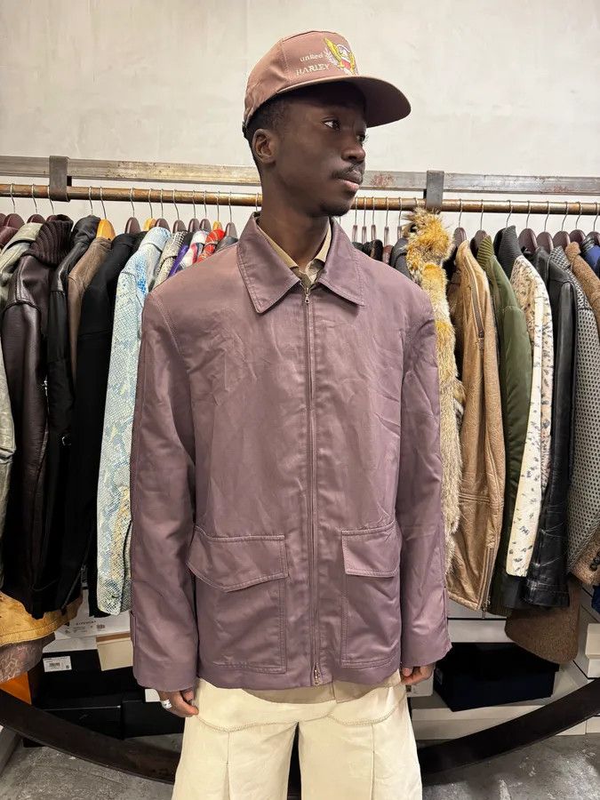 Dries Van Noten Dries Van Noten Brown Minimalist Zip-up Jacket Size US M / EU 48-50 / 2 - 2 Thumbnail