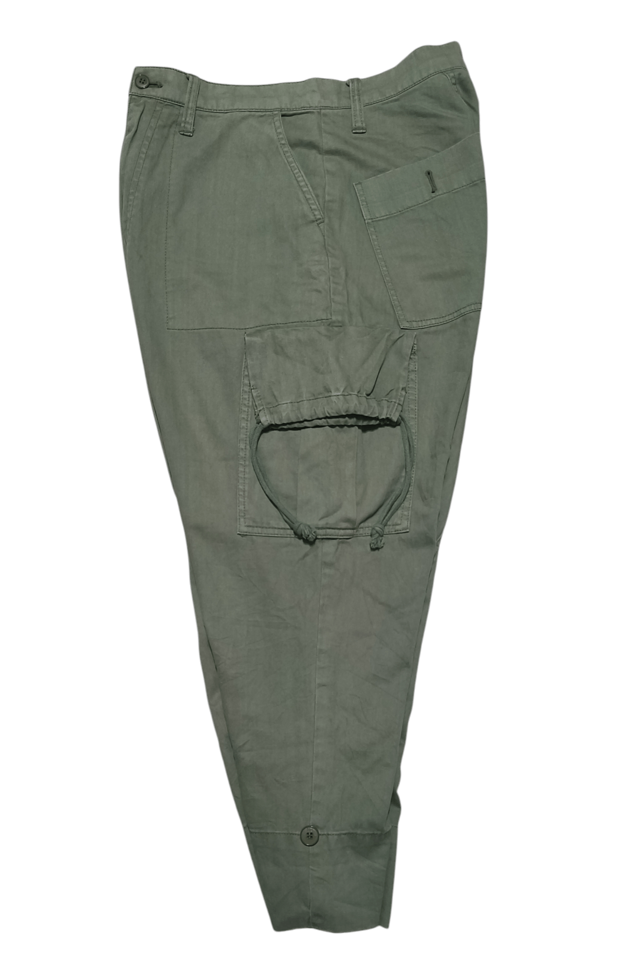 Issey Miyake Vintage Ne-Net Issey Miyake 3/4 Baloon Cargo Military Pants Size US 29 - 3 Thumbnail