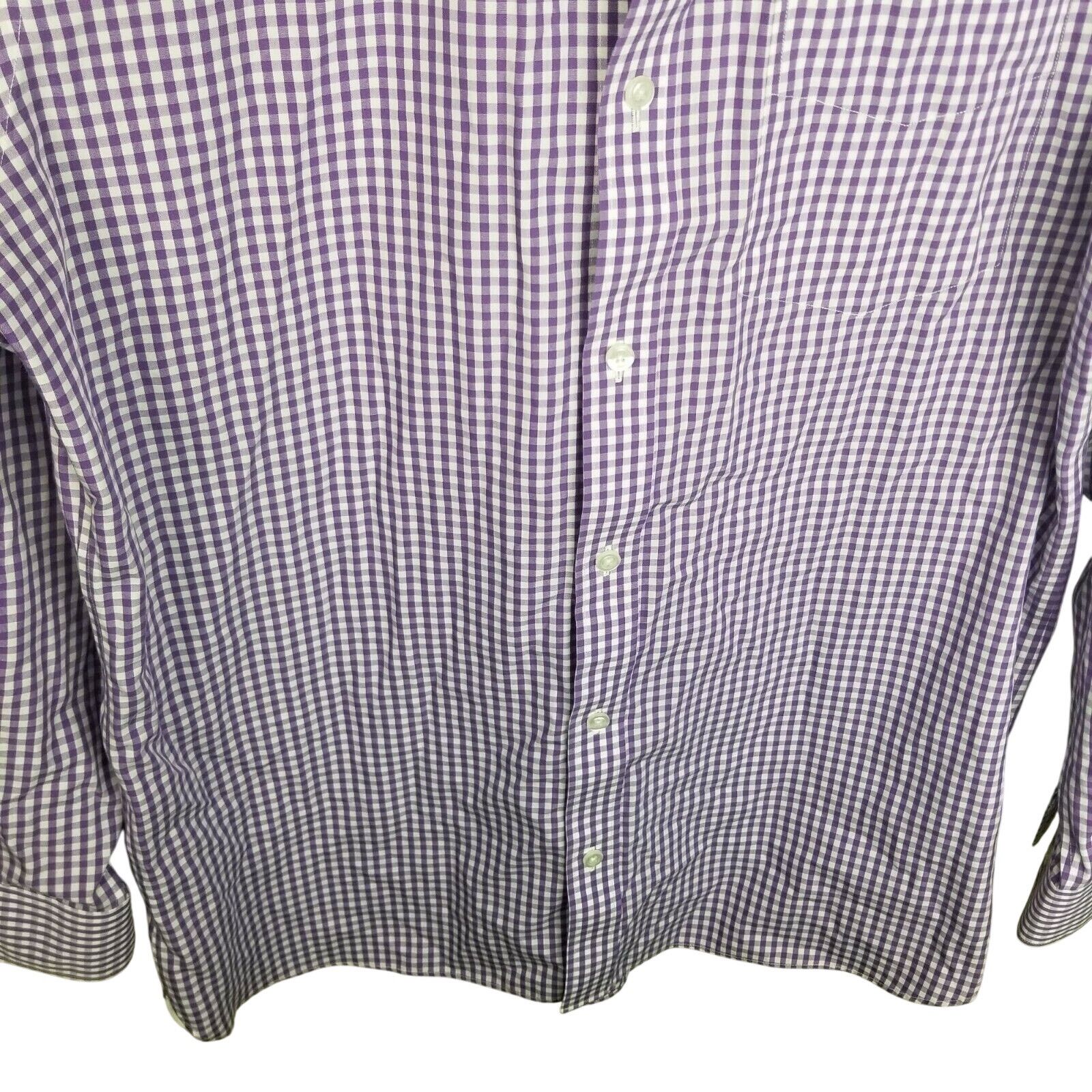 Bonobos Bonobos Mens Wrinkle-Free Gingham Dress Shirt Sz 34 Career Size US M / EU 48-50 / 2 - 3 Thumbnail