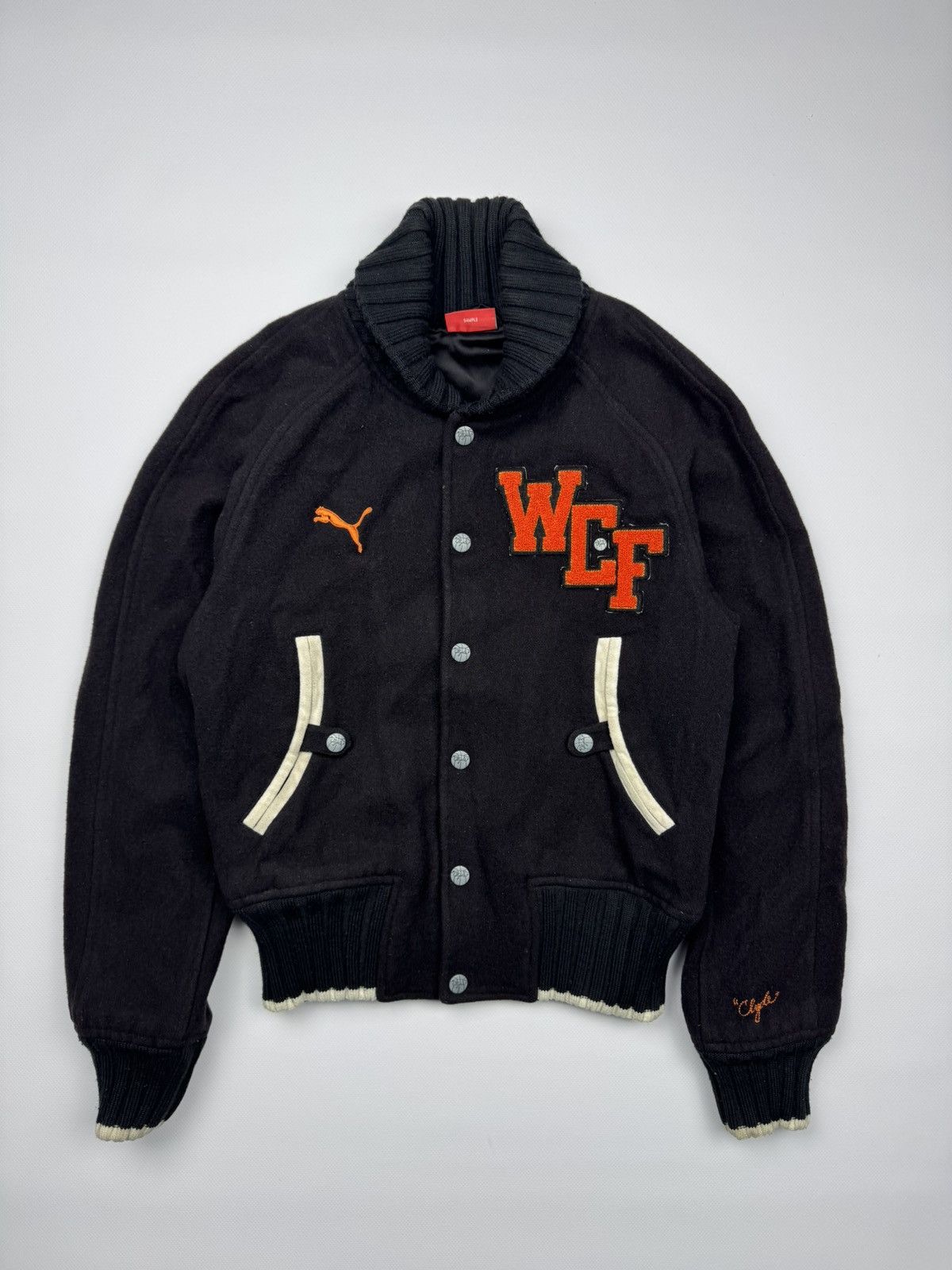 Puma Vintgae Puma Clude SAMPLE Wool Bomber Size S / US 4 / IT 40 - 1 Thumbnail