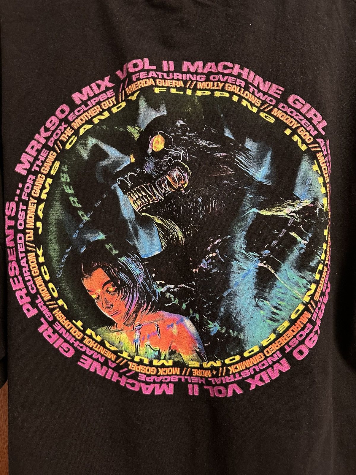 Band Tees Machine Girl “Mutant Jock Jams” t-shirt Size US XXL / EU 58 / 5 - 4 Thumbnail