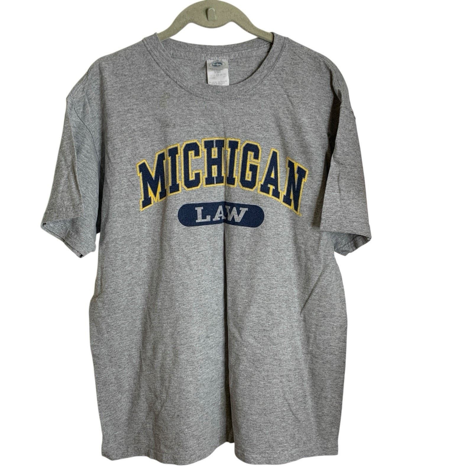 Perrin Vintage Michigan Law Men's T-shirt Perrin Short Sleeve Size US M / EU 48-50 / 2 - 1 Thumbnail