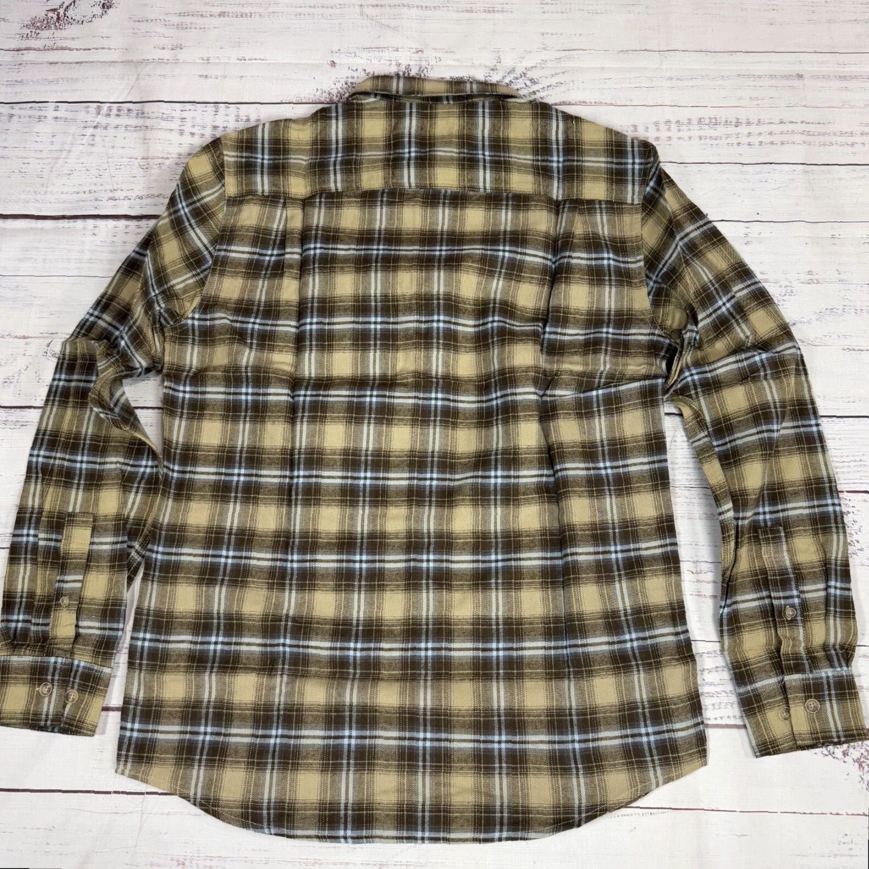 Weatherproof Weatherproof Shirt Plaid Button-Up Long Sleeve Cotton Mens M Green NWT Vintage Size US M / EU 48-50 / 2 - 4 Thumbnail