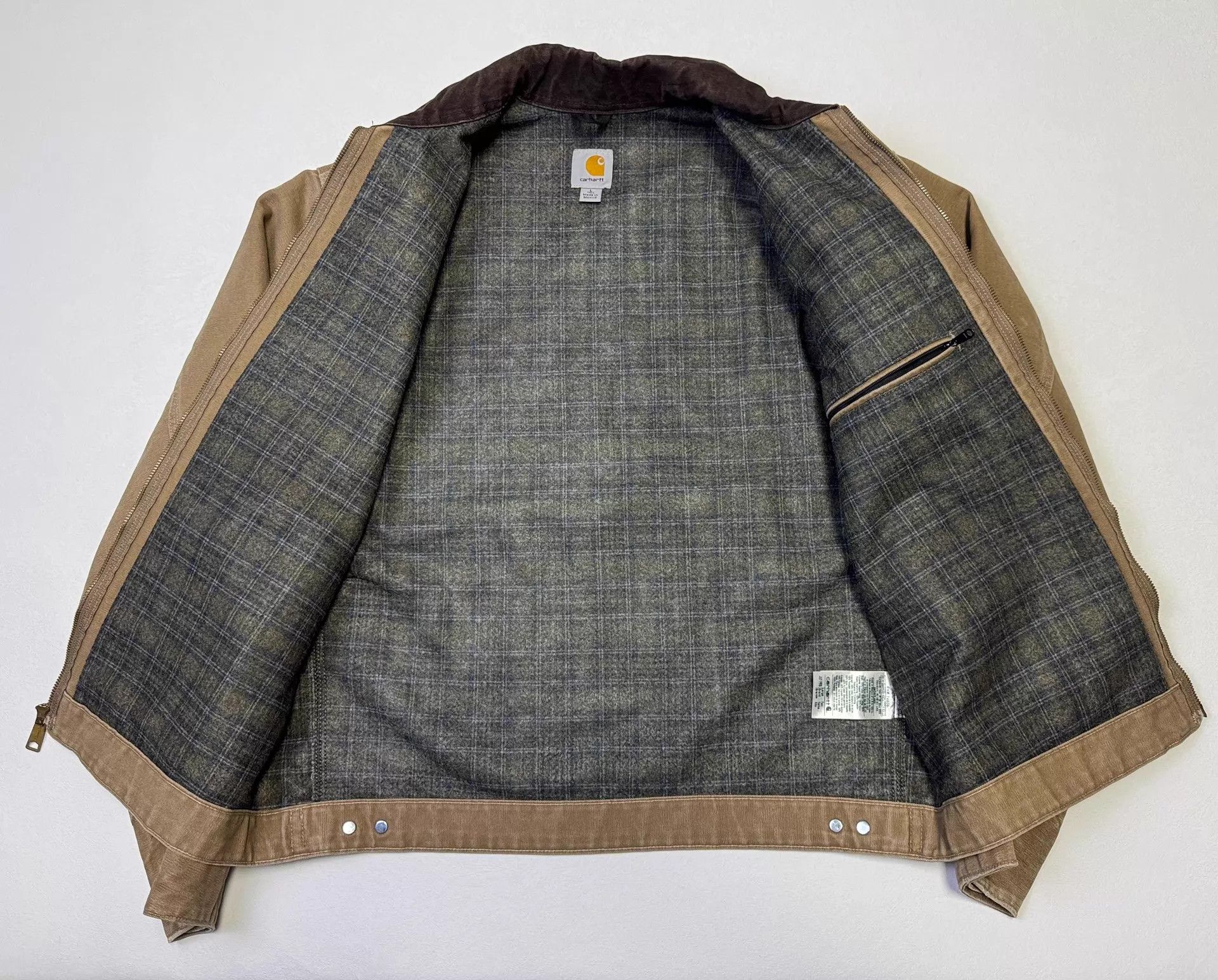 Carhartt Vintage Carhartt J97 L-Tall Brown Detroit Jacket Size US L / EU 52-54 / 3 - 4 Thumbnail