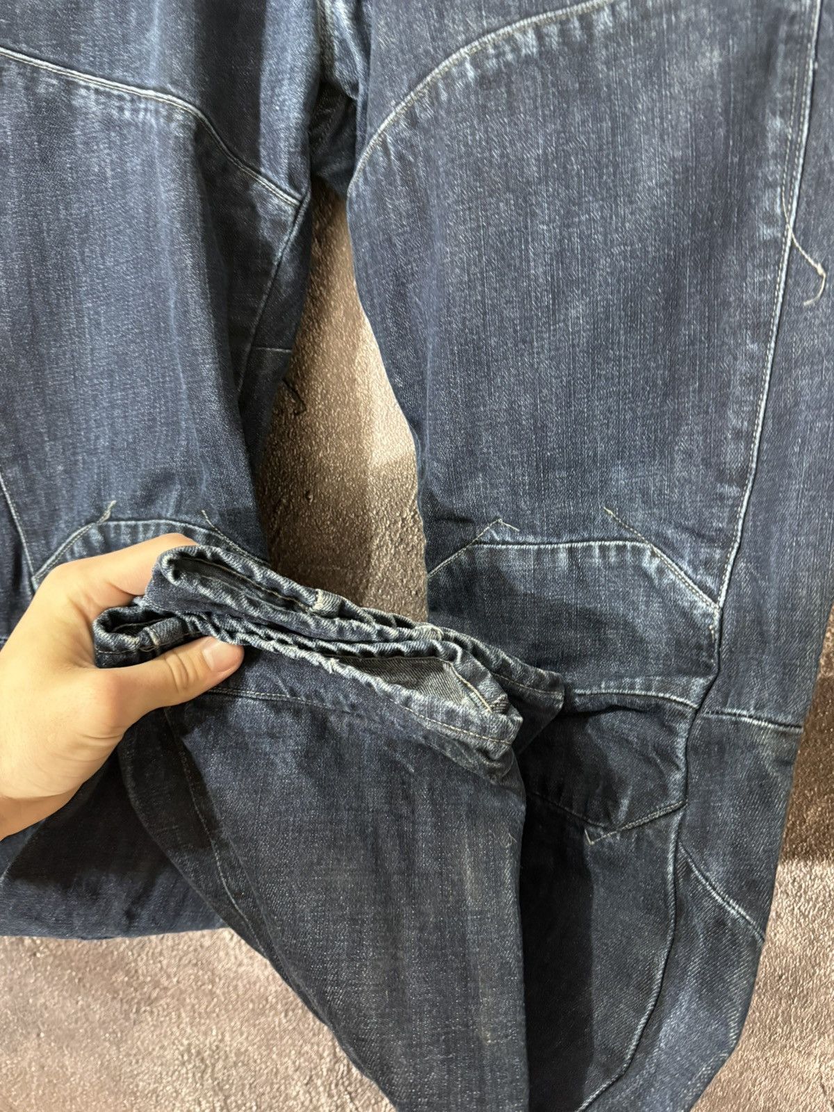 G-Star × Vintage G-STAR Raw Flight Elwood Brooklyn Denim Loose Fit Jeans Size US 33 - 4 Thumbnail