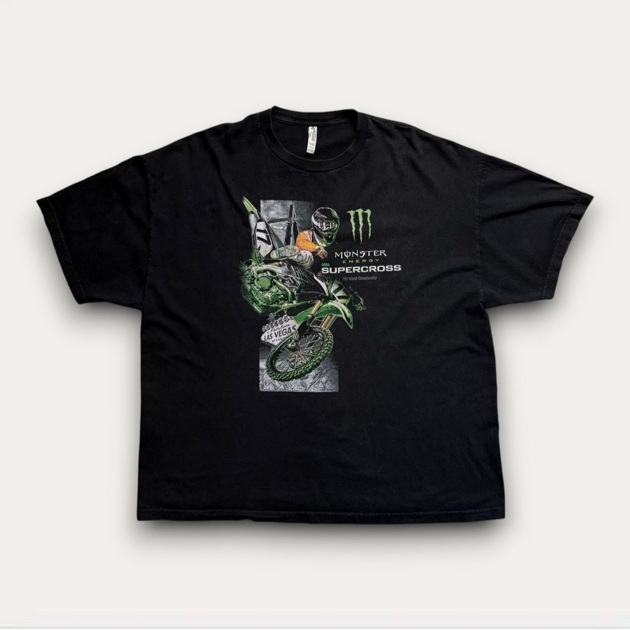 Indian Motorcycle Monster Energy Supercross FIM World Championship Tee Size US XXL / EU 58 / 5 - 1 Thumbnail