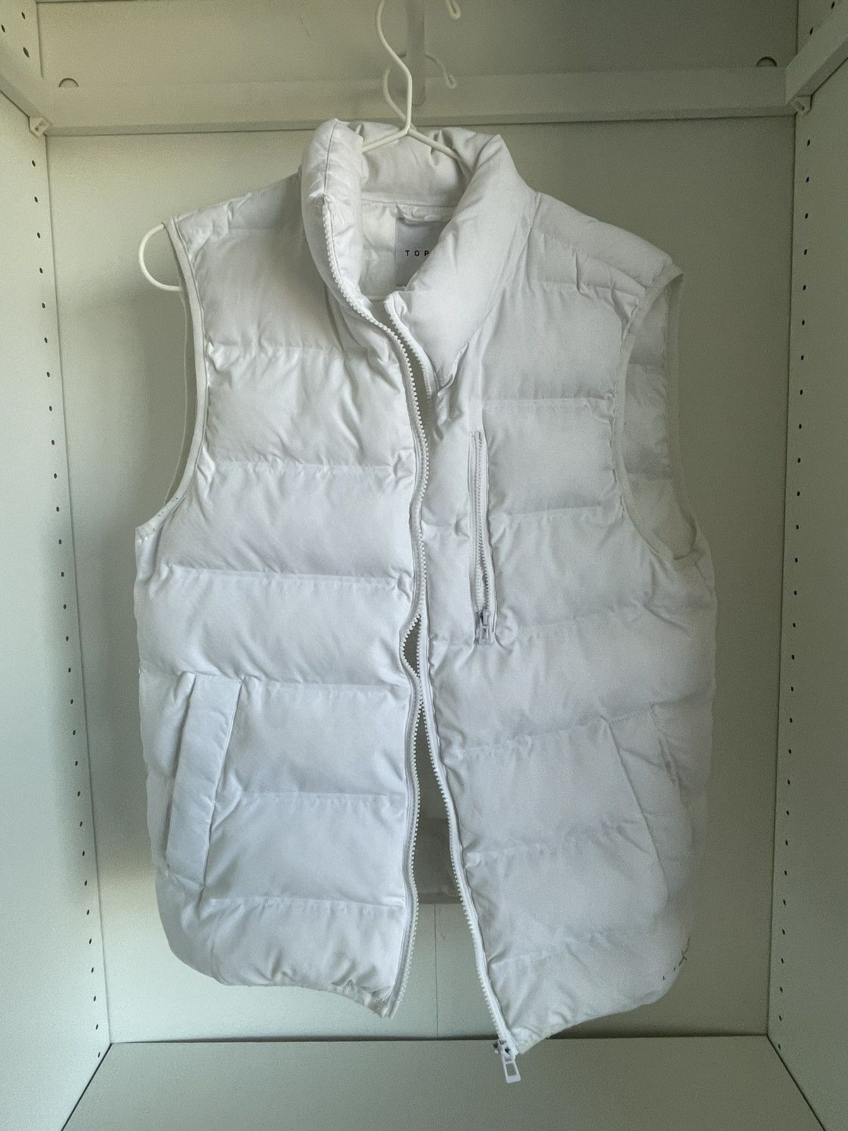 Japanese Brand White puffer vest Size US XS / EU 42 / 0 - 1 Thumbnail