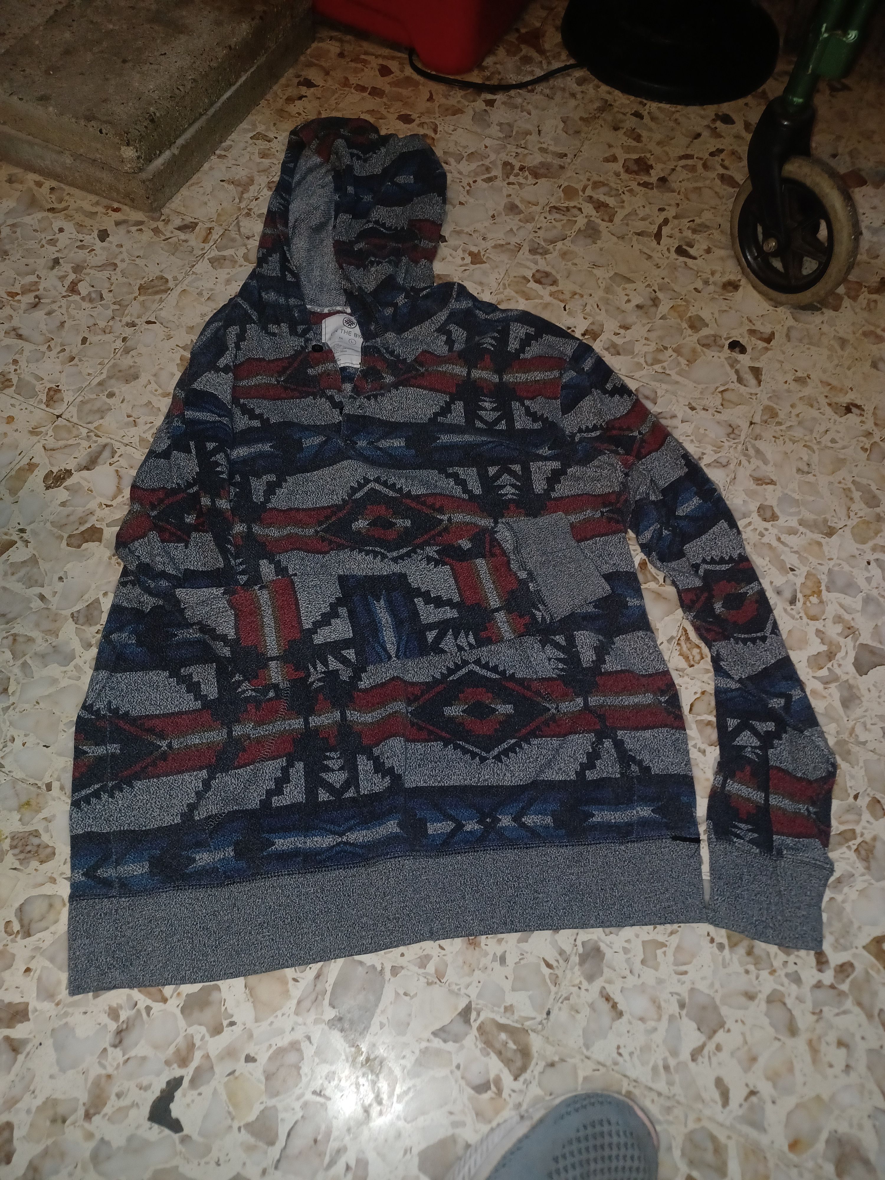 On The Byas On the BYAS Women's Hooded Long Sleeve Tee Large Gray Size L / US 10 / IT 46 - 1 Thumbnail