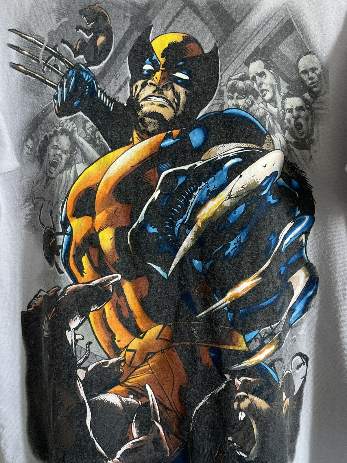 Mad Engine Archive 00’s Mad Engine x Marvel Wolverine Promo T-Shirt Size US M / EU 48-50 / 2 - 3 Thumbnail