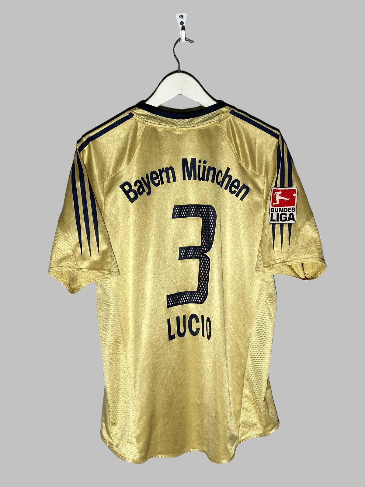 Adidas 🔥 BAYERN MUNCHEN #3 LUCIO JERSEY VINTAGE NIKE BRAZILIAN ICON Size US M / EU 48-50 / 2 - 1 Thumbnail