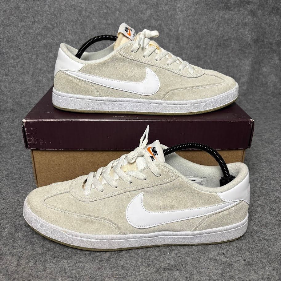Nike Nike SB FC Classic Summit White Suede Skate Shoes Mens 12 US Size US 12 / EU 45 - 2 Thumbnail