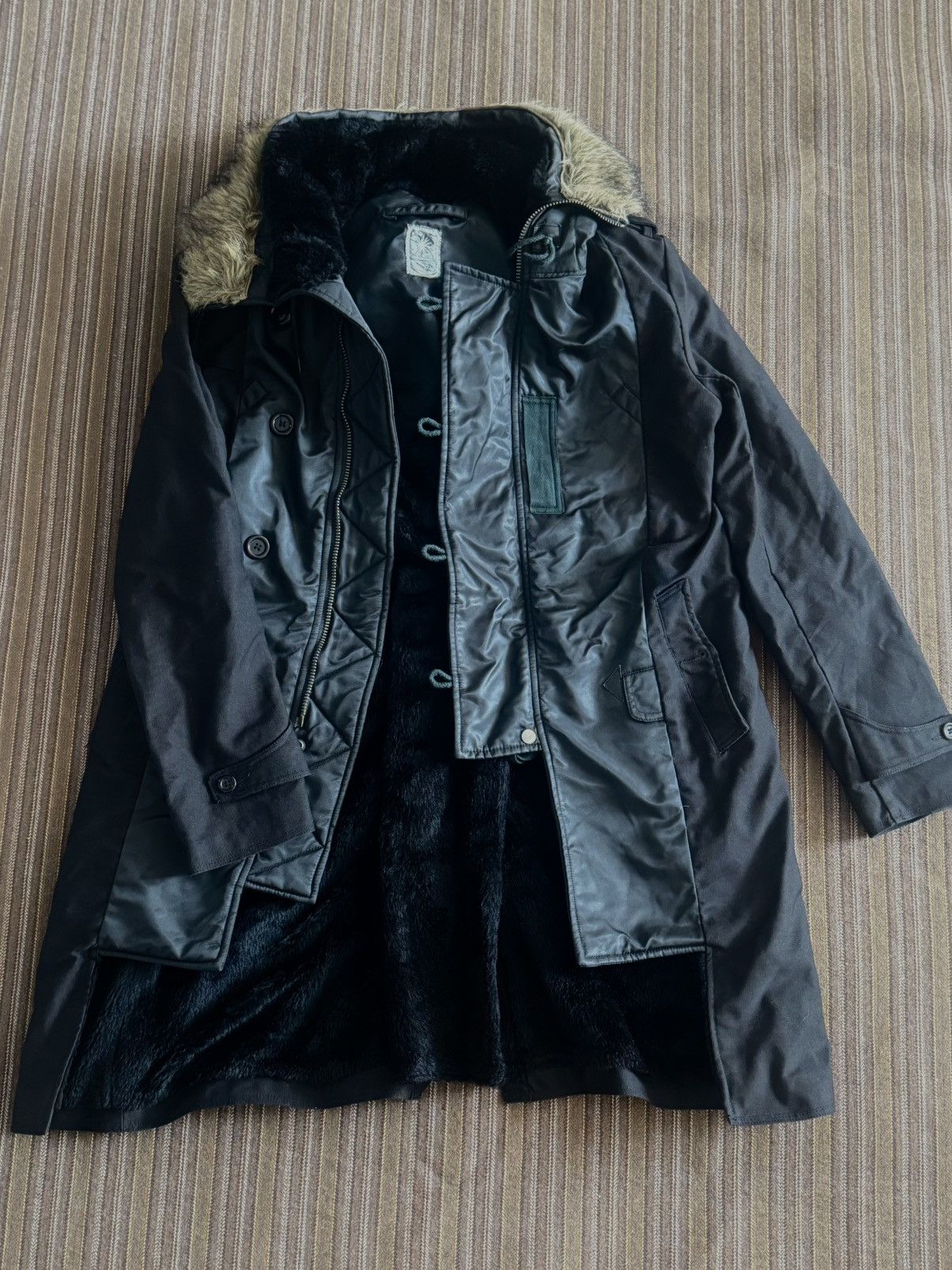 Maison MIHARA YASUHIRO Mihara Yasuhiro N-3B Parka Size US M / EU 48-50 / 2 - 2 Thumbnail