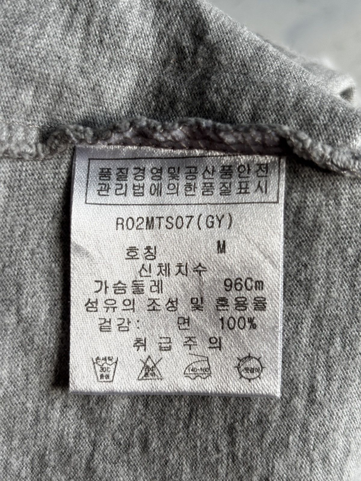 Raf Simons Raf Simons Archive Gray Graphic Logo Print Size US M / EU 48-50 / 2 - 7 Thumbnail