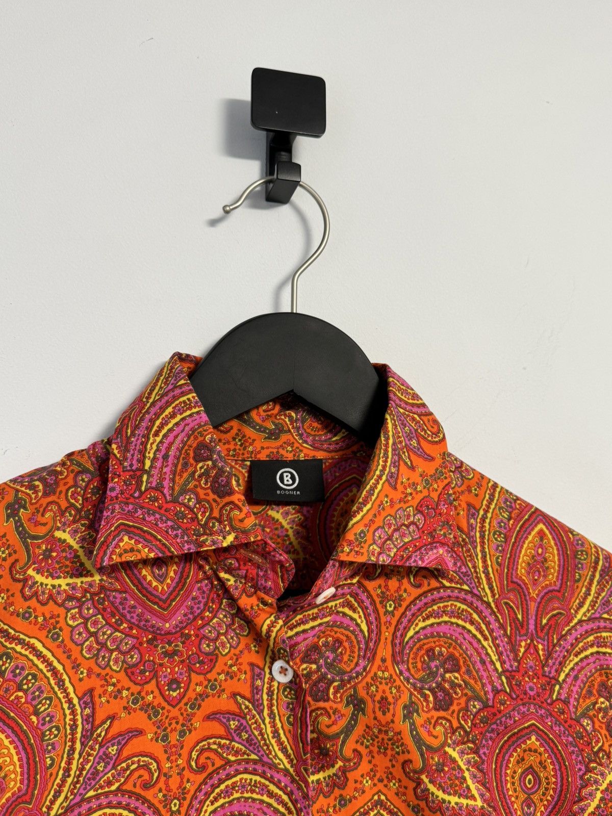 Bogner Bogner Women’s Paisley Print Button Shirt Bright Long Sleeve Size XL / US 12-14 / IT 48-50 - 5 Thumbnail